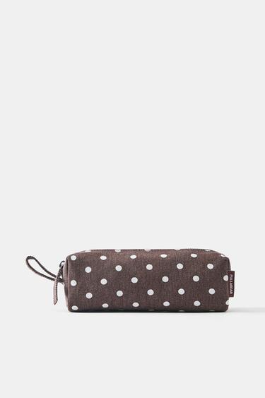 Polka dot case — Brown 1