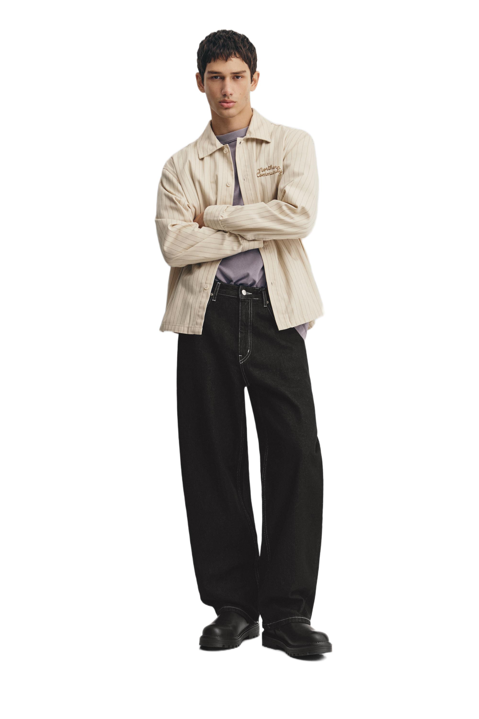 Baggy balloon jeans — Black