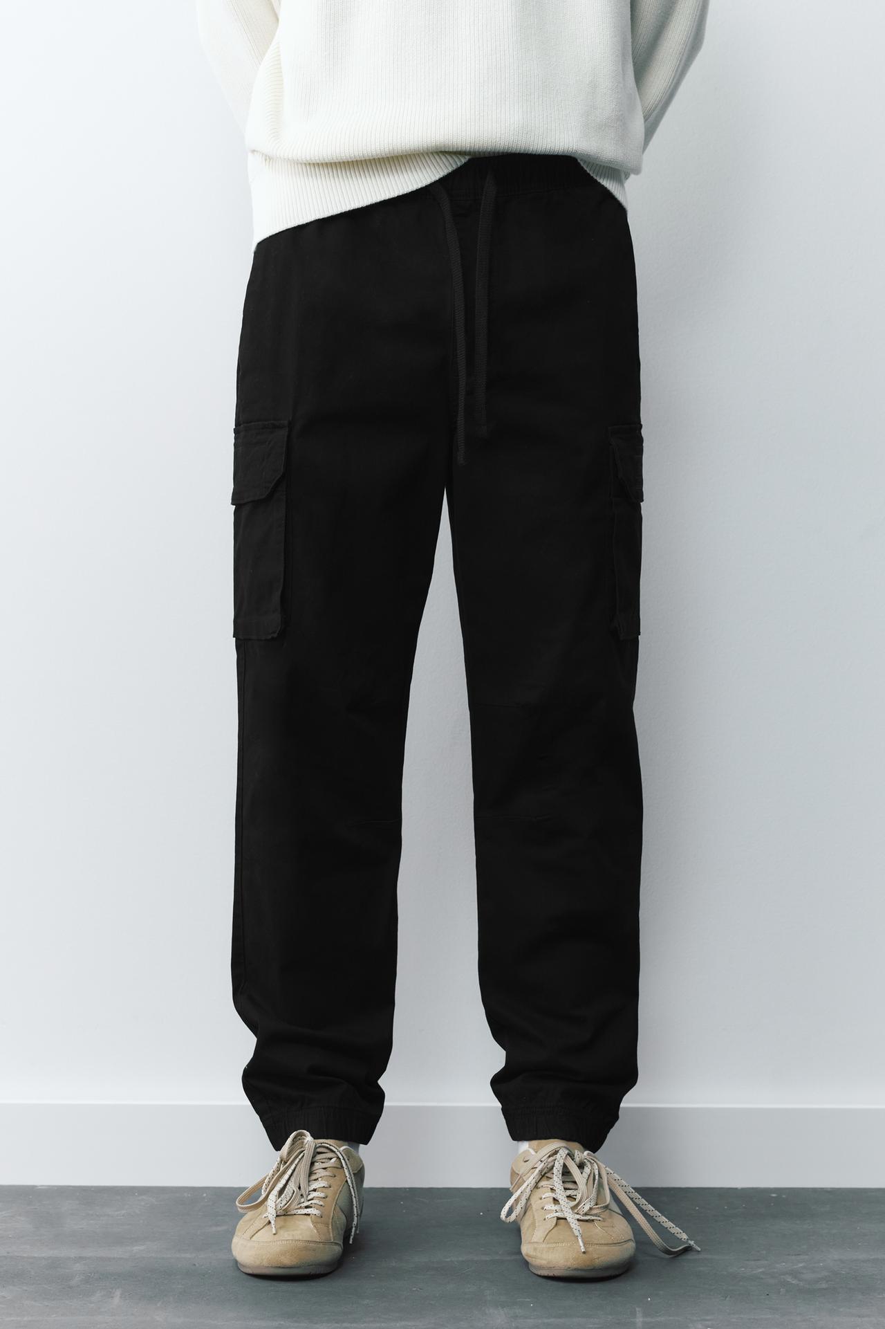 Cargo joggers — Black