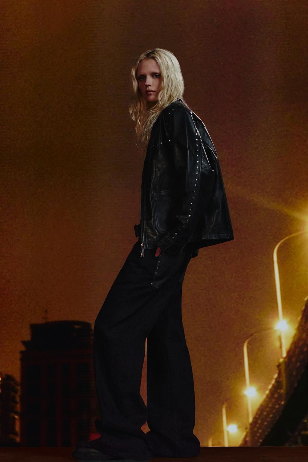 Giacca 100% pelle STWD by PLEASURES PULL&BEAR