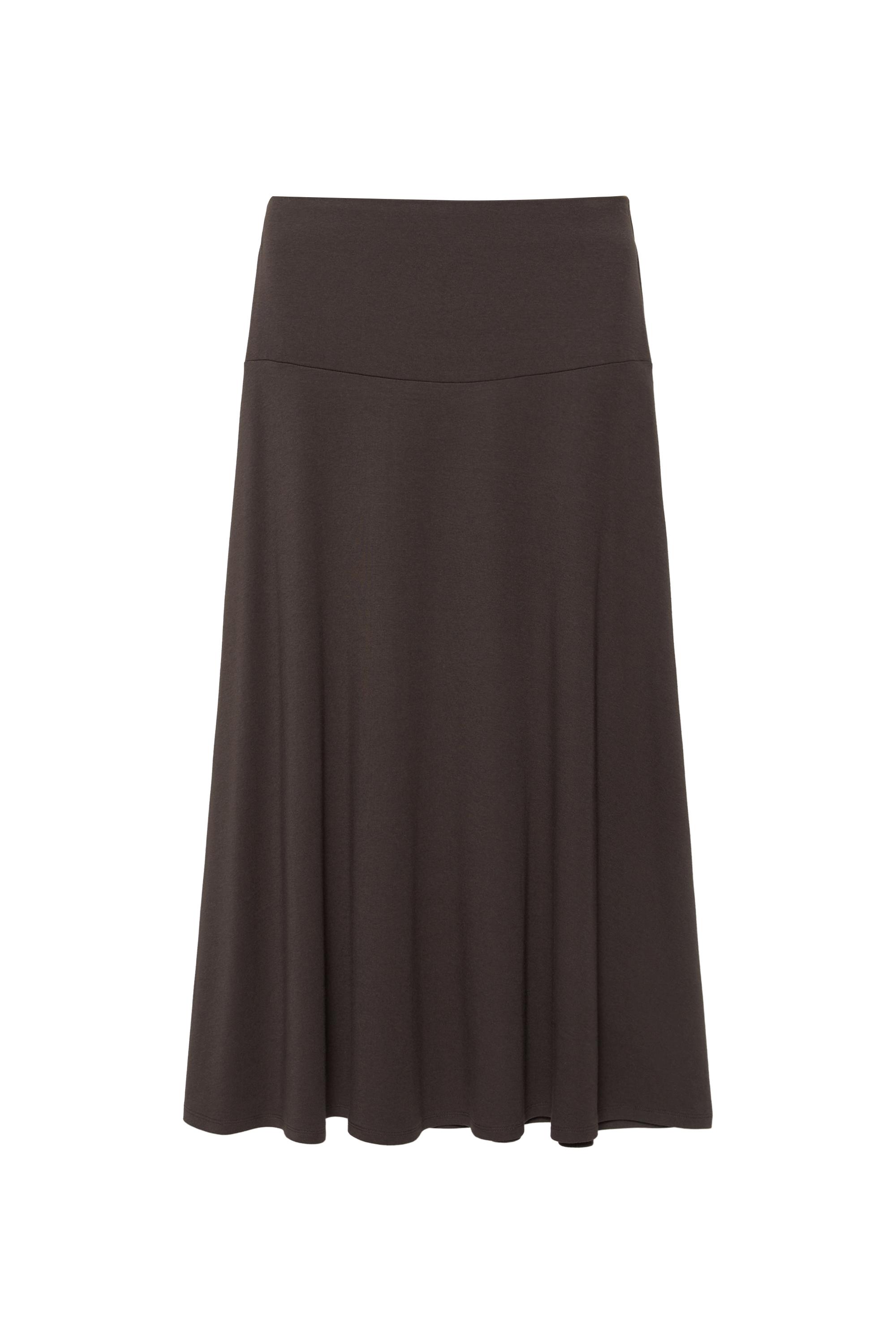 Evaze midi etek - Görsel 15