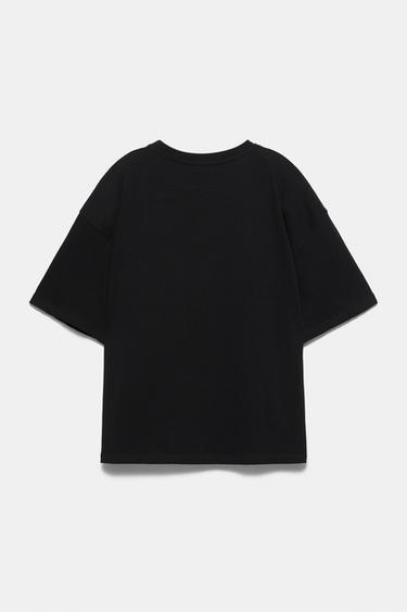 Oversize short sleeve T-shirt — Black 6