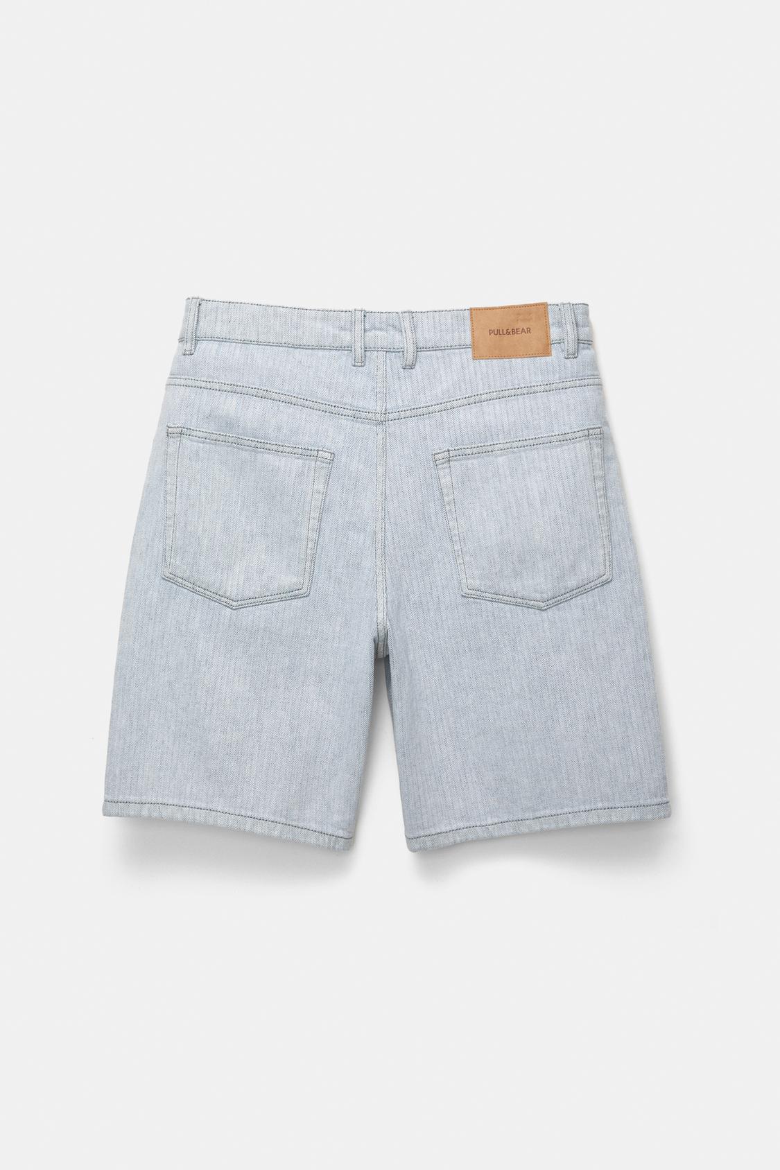 Pantalones Cortos Pull And Bear Tejanos Mujer Jean Shorts Pull