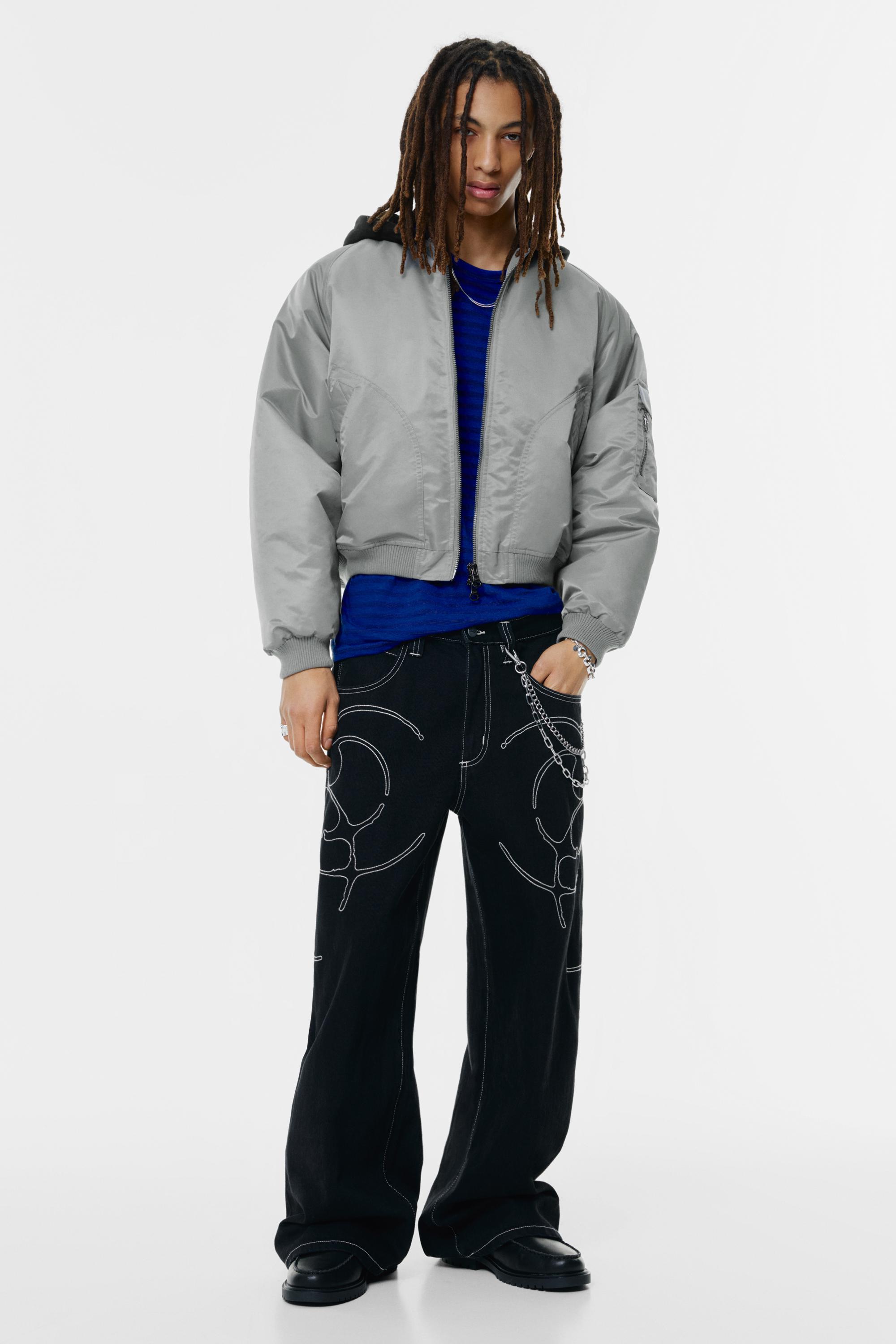 Casaco Bomber Com Capuz Combinado