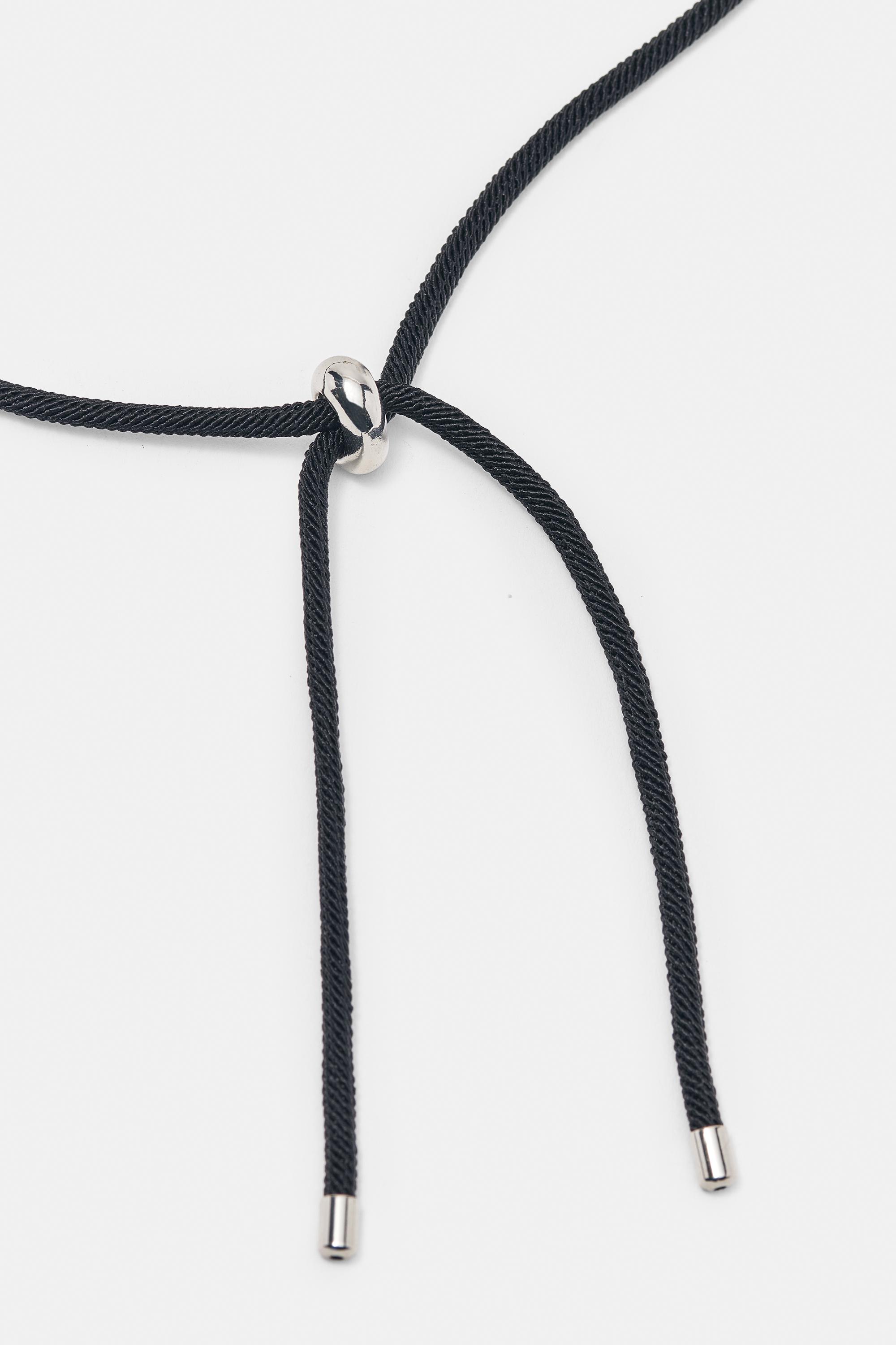 Resin seashell necklace — Ice