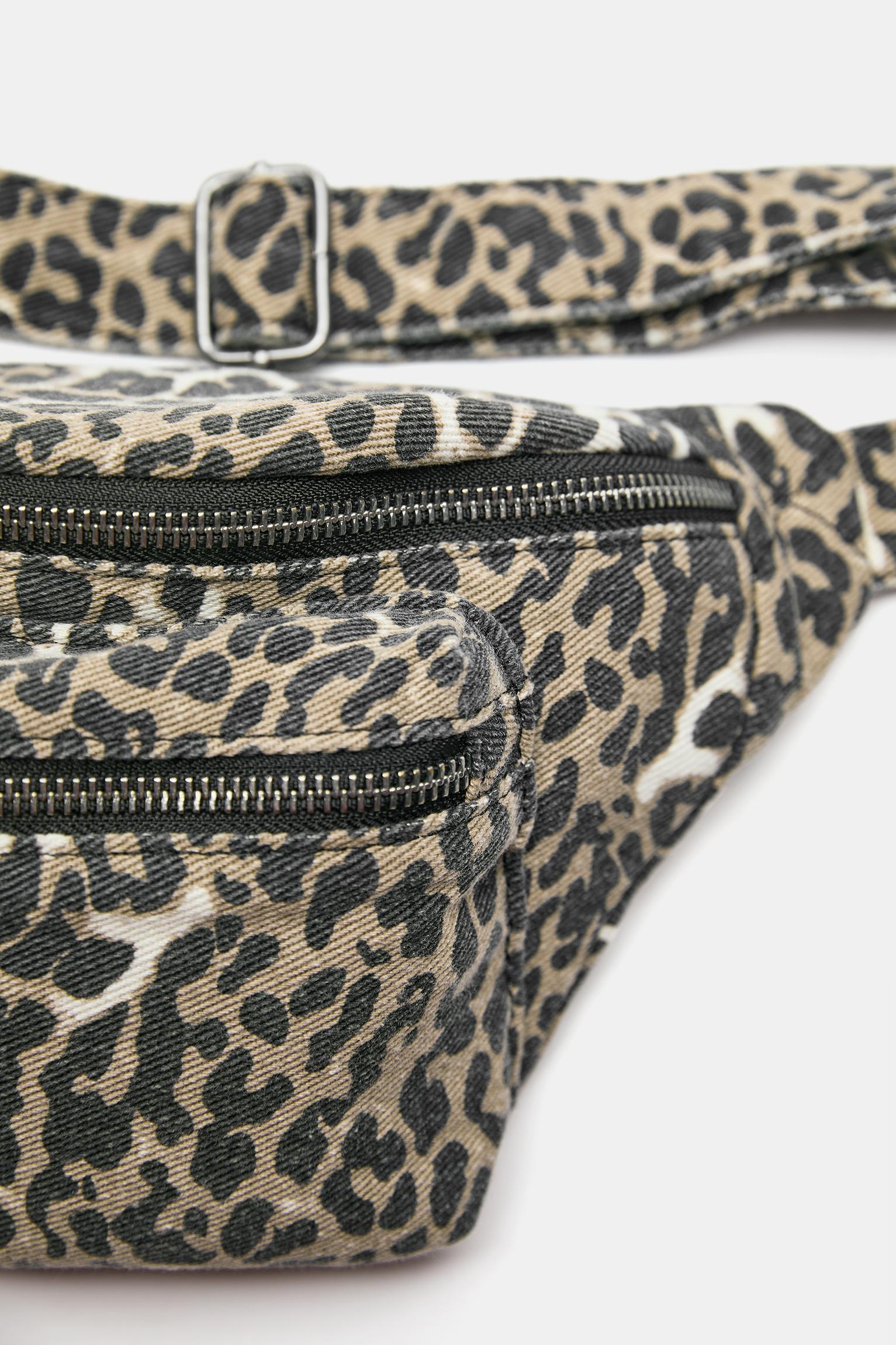 Leopard print belt bag — Leopard