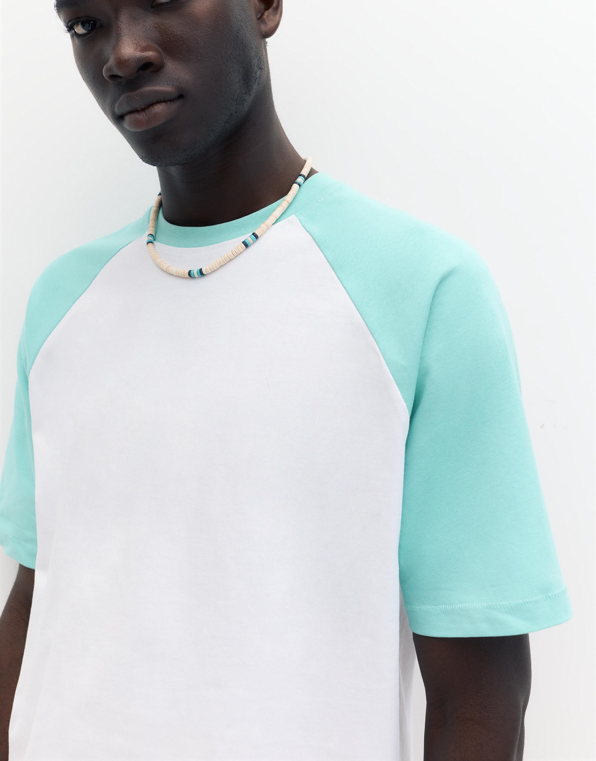 Raglan sleeve T-shirt — White