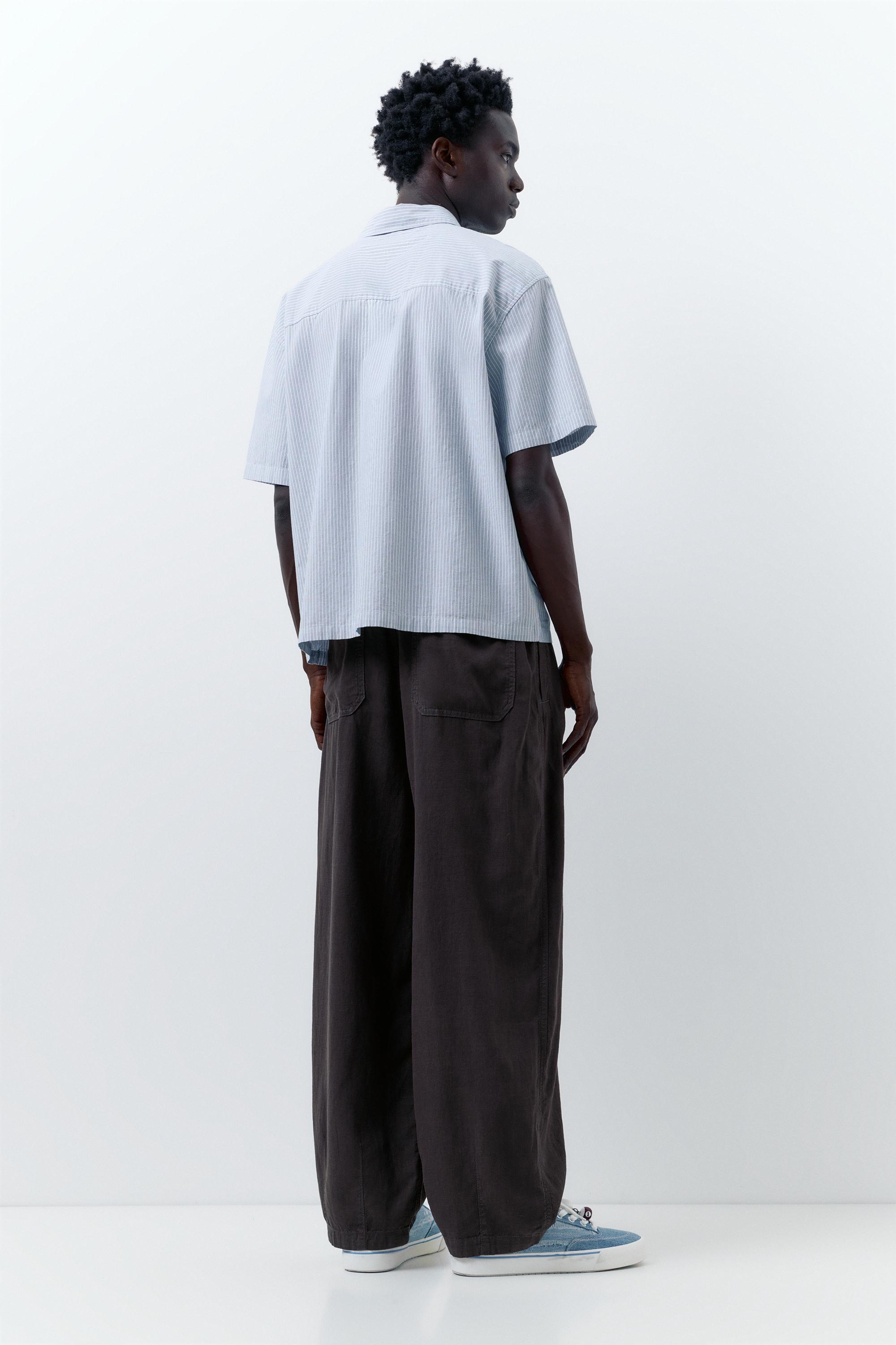 Ketenli jogger pantolon - Görsel 51