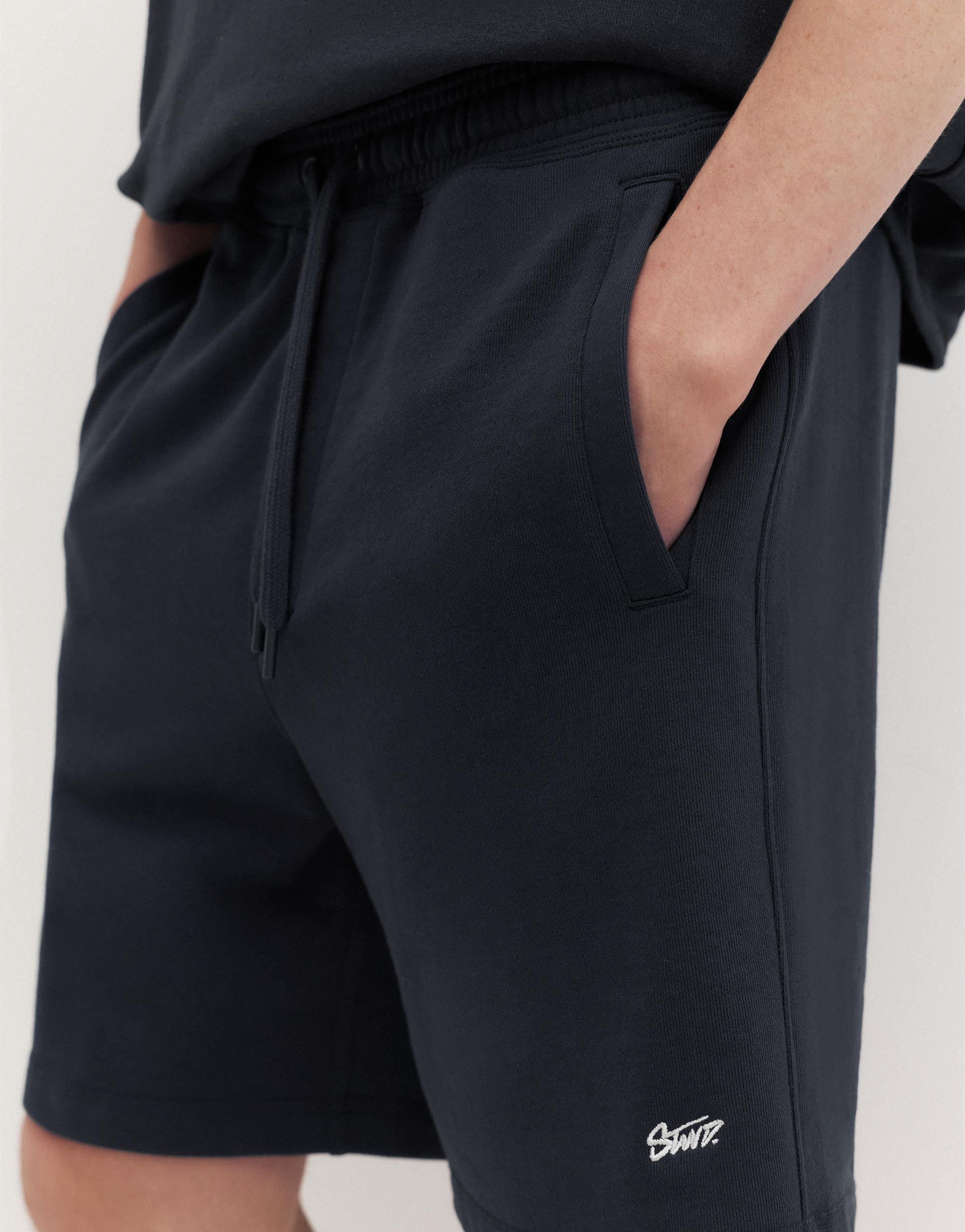 STWD jogger Bermuda shorts — Navy