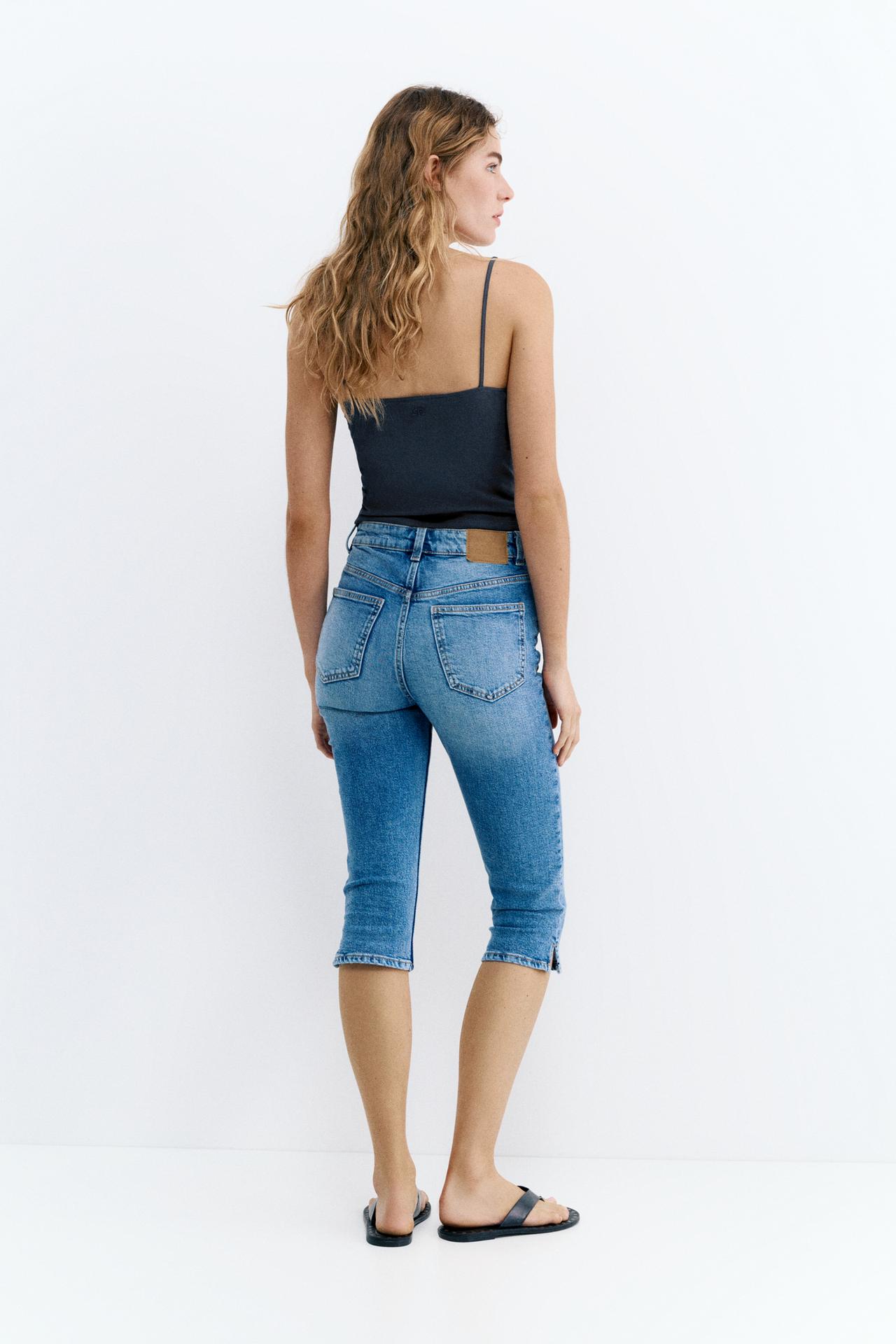 Fine-strap top — Navy