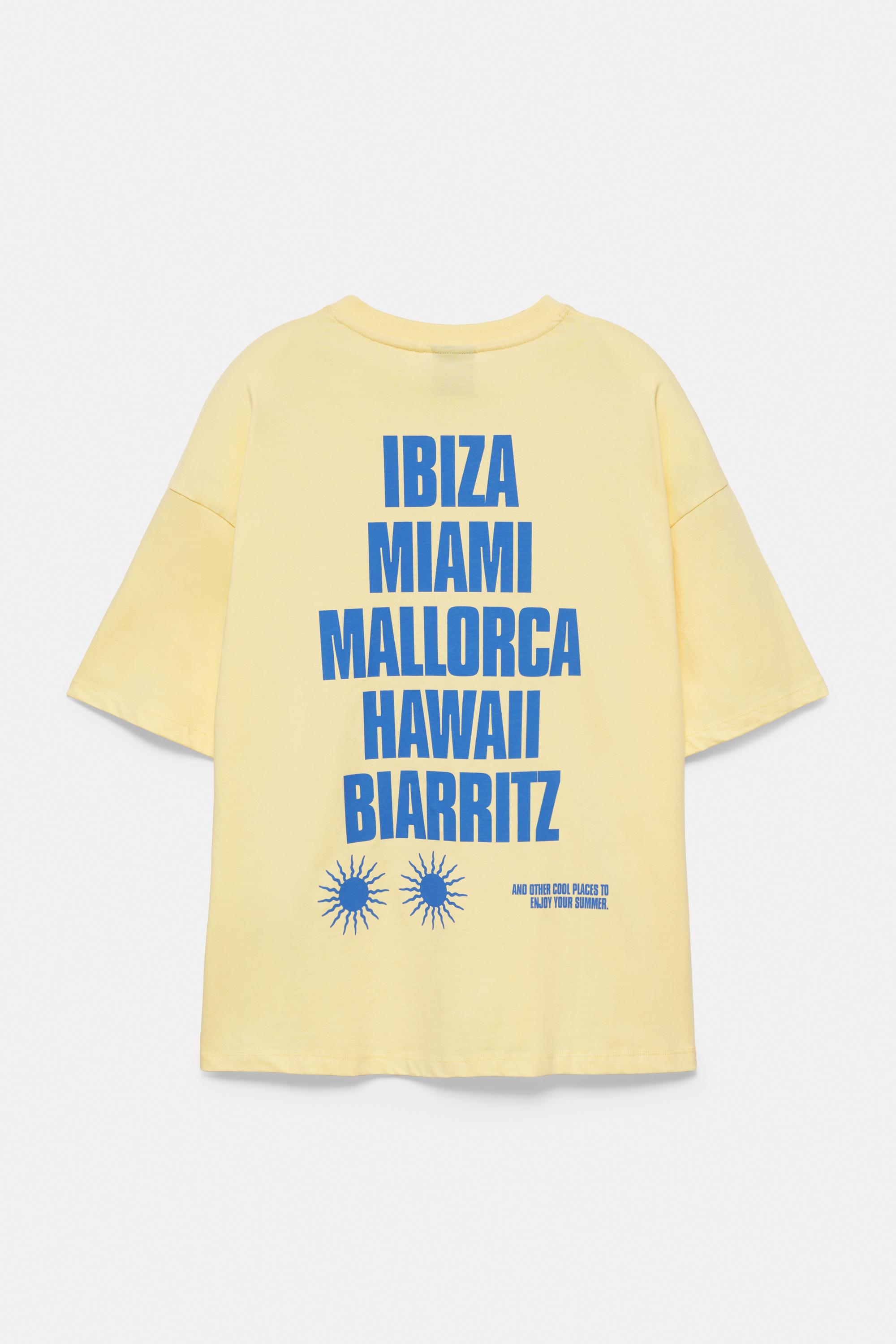STWD Road Trip graphic T-shirt — Yellow