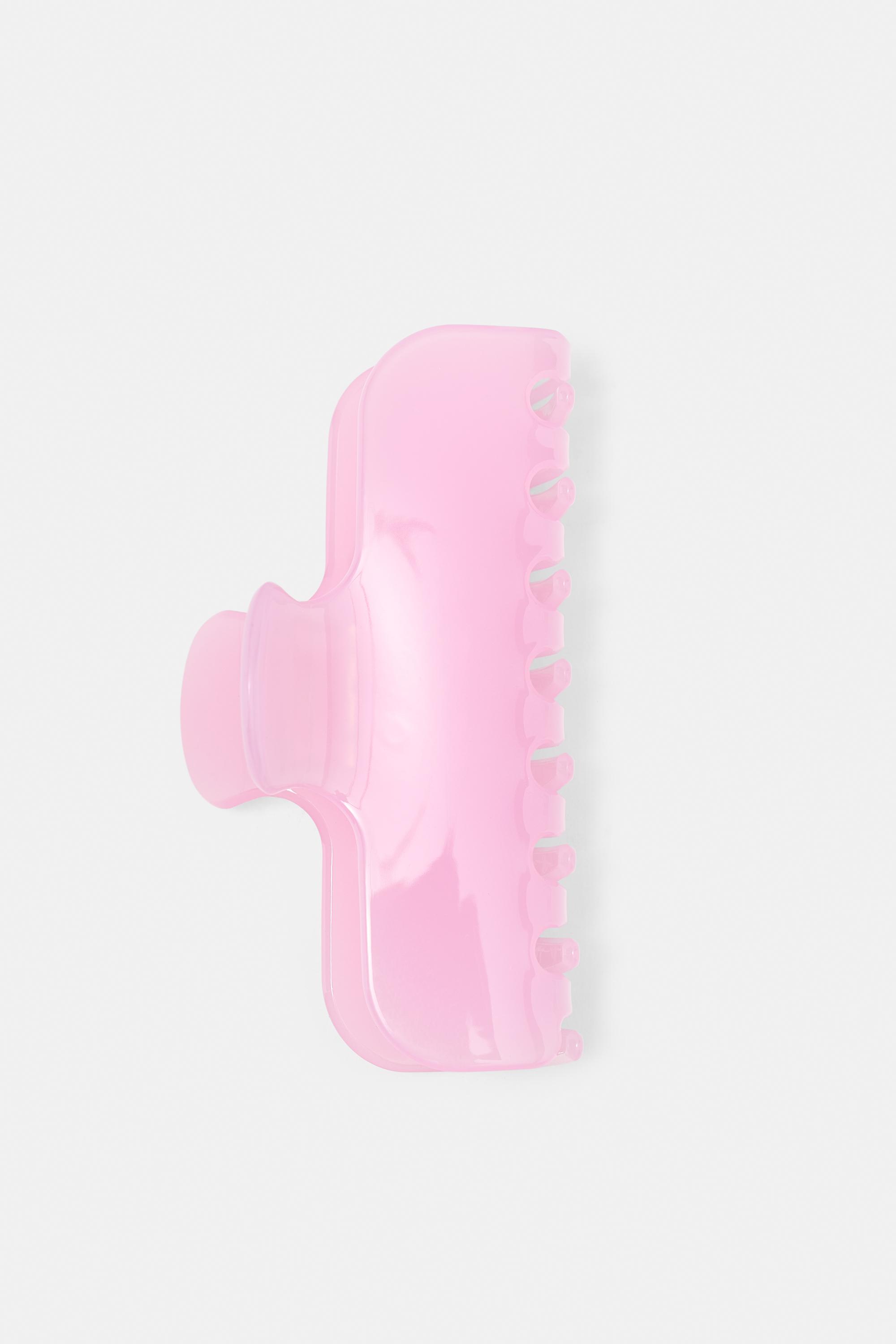 Jelly hair clip — Pink