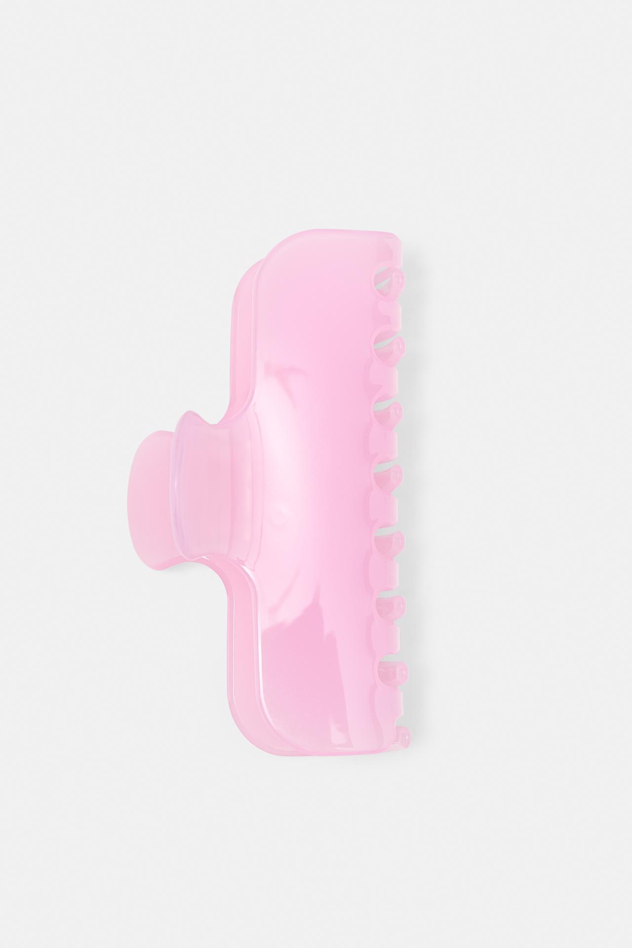Jelly hair clip — Pink
