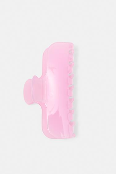 Jelly hair clip — Pink 1