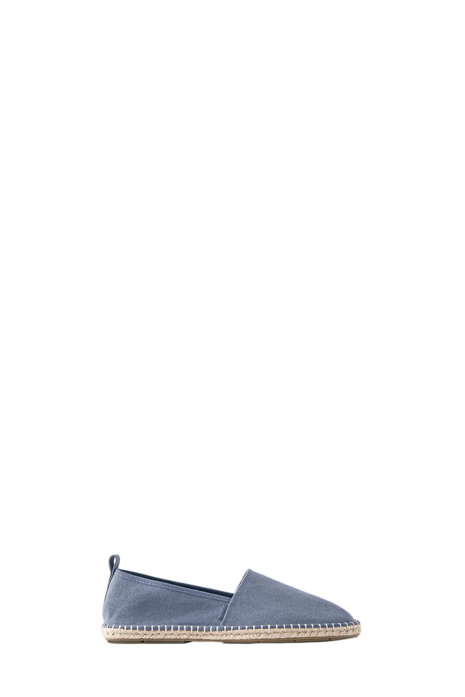 Jute espadrilles — Blue