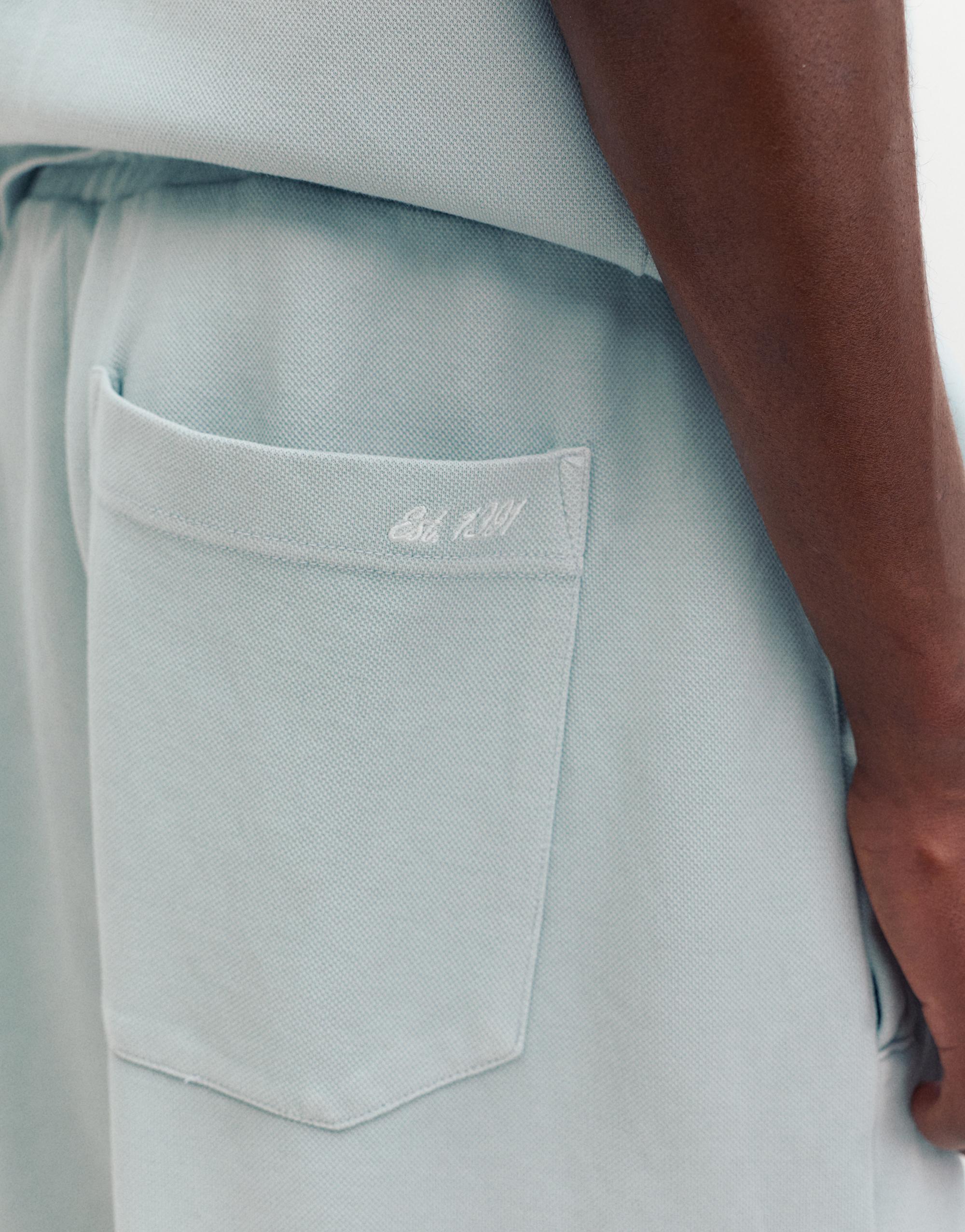 Dokulu jogger bermuda - Görsel 29