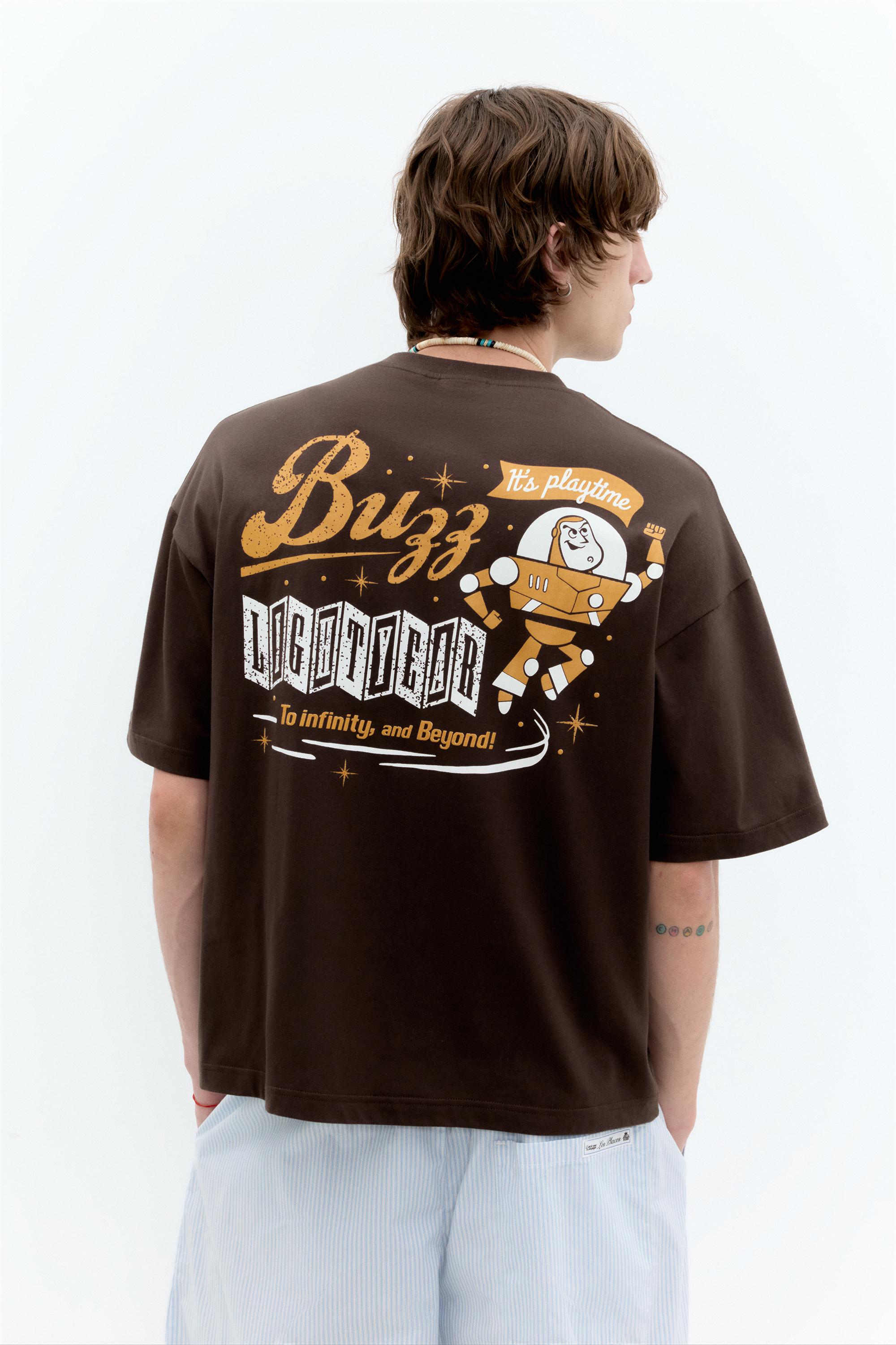 Toy Story oversize T-shirt — Brown