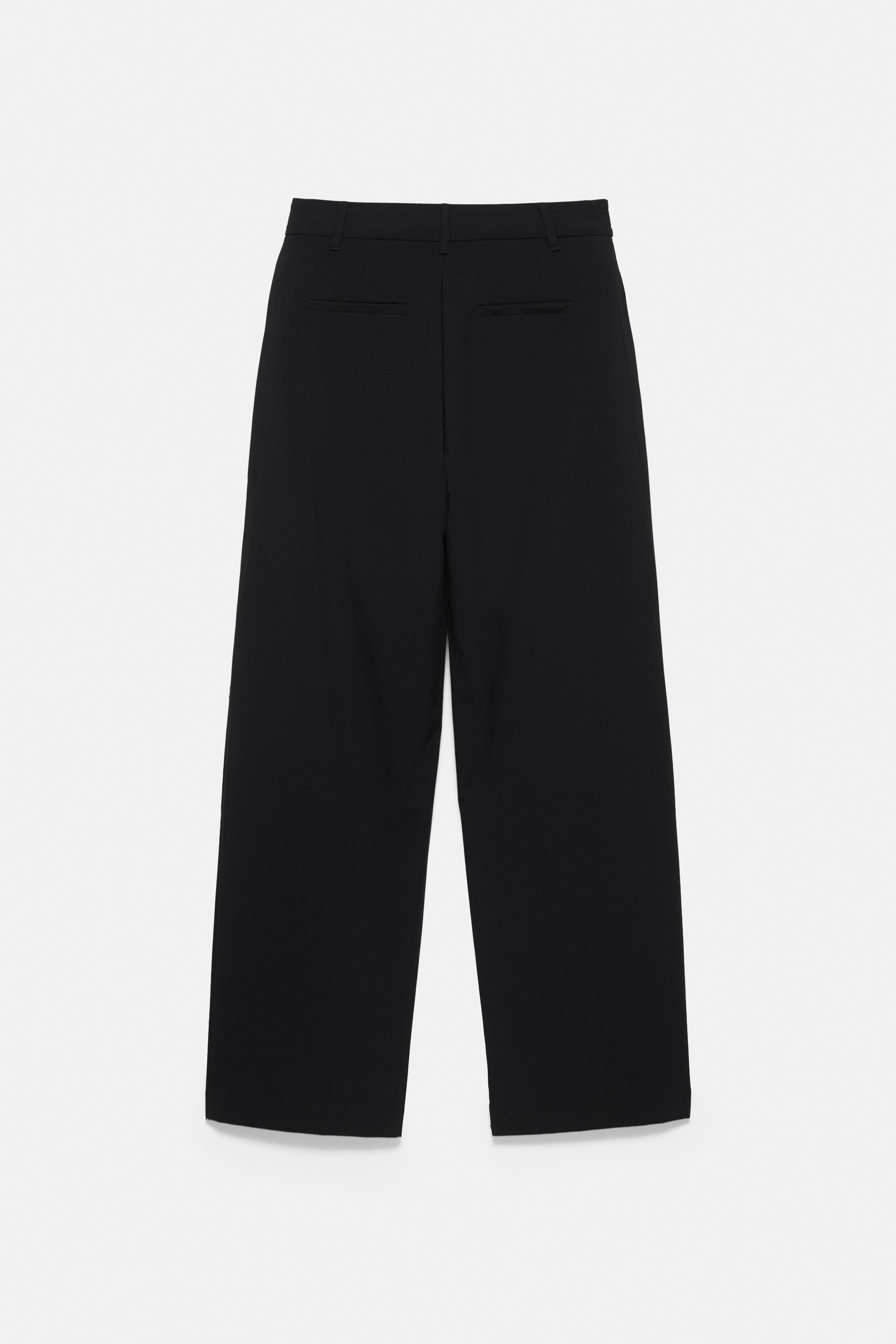 Darted smart trousers — Black