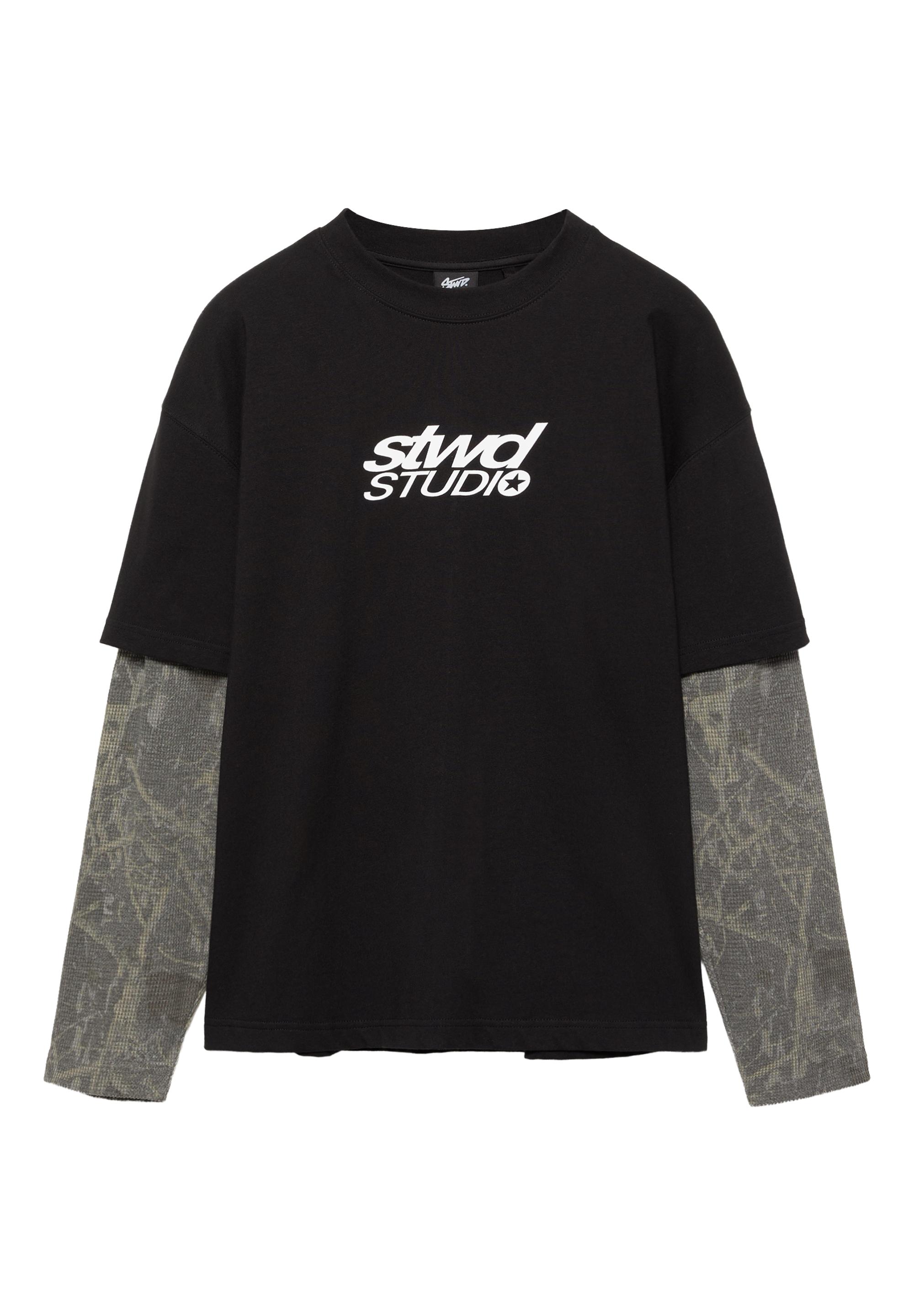 STWD çift kollu t-shirt - Görsel 3