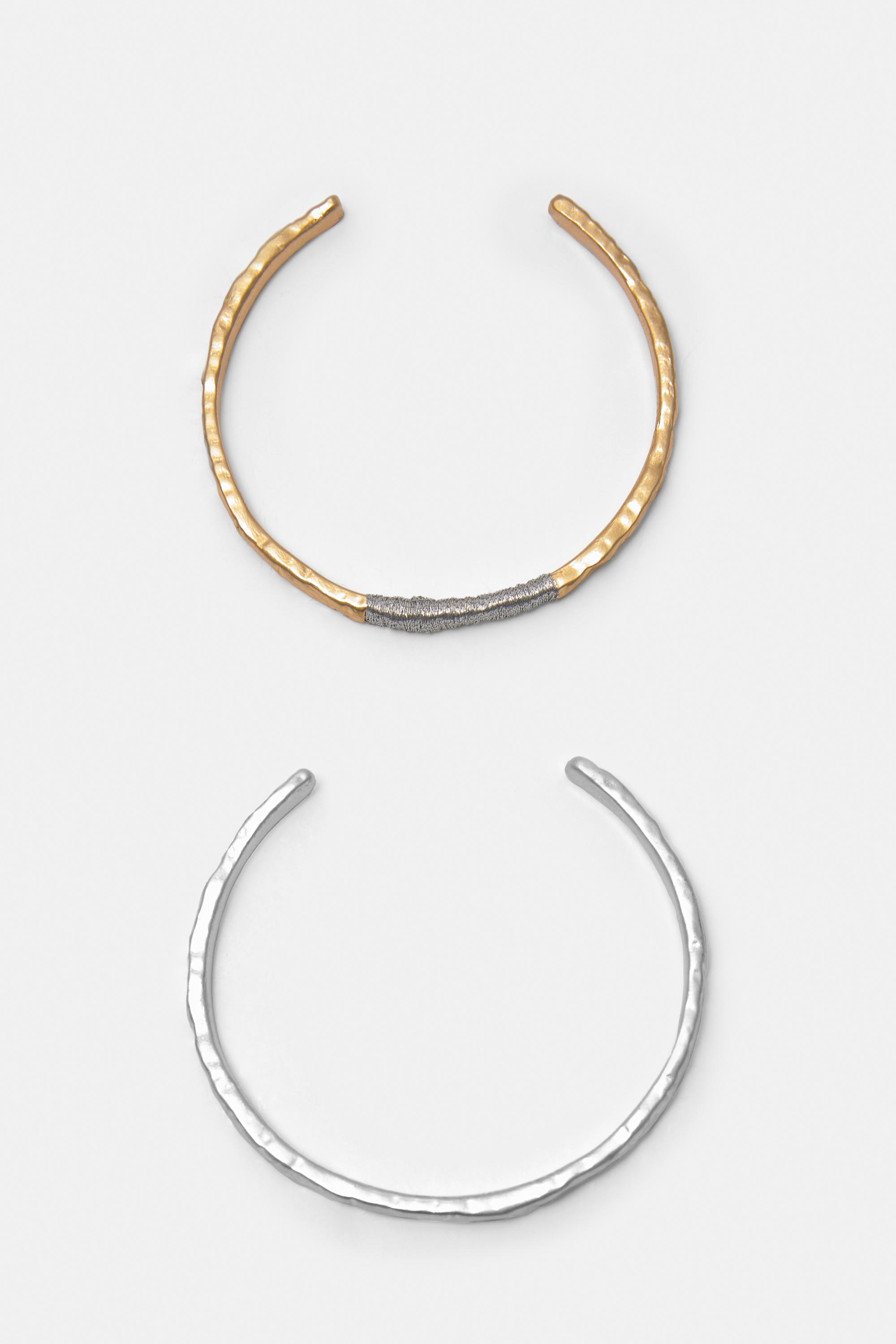 Pack 2 Bracciali Texture