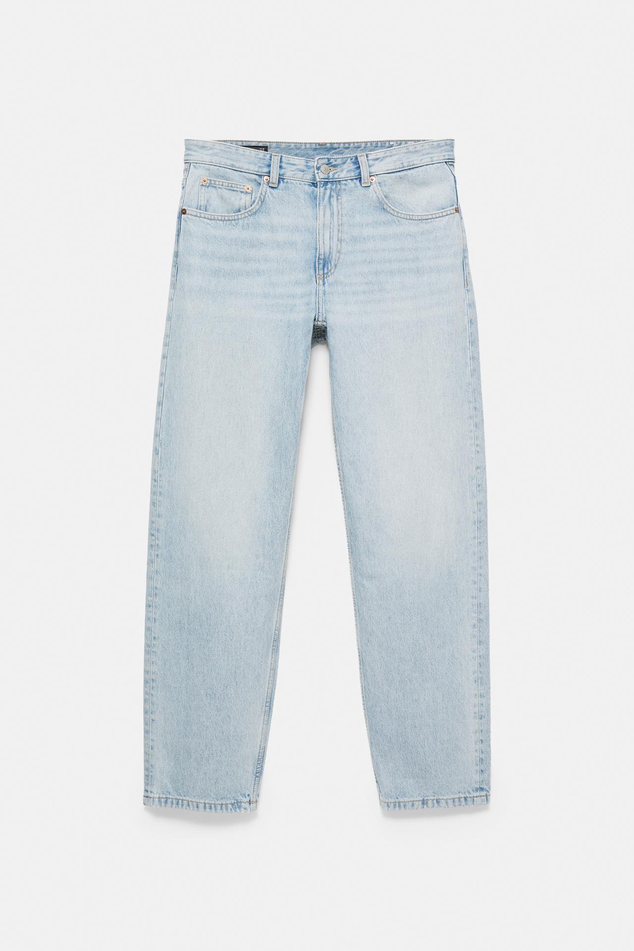 Straight-leg jeans — Pale indigo