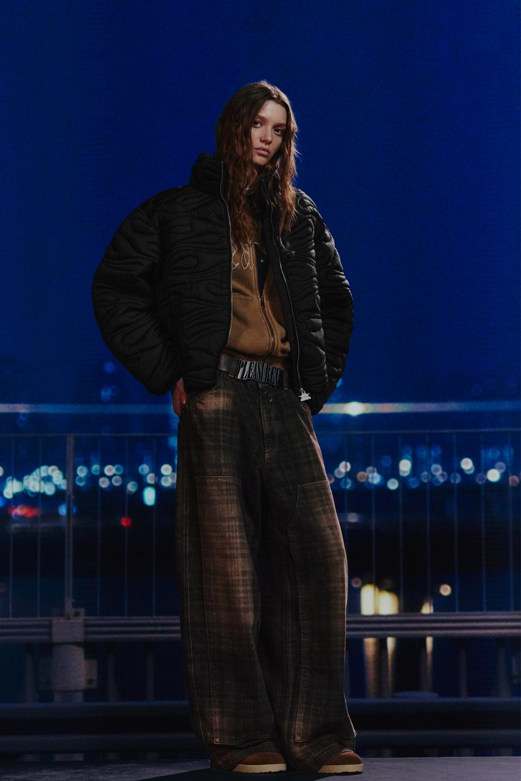 STWD by PLEASURES puffer jacket PULL&BEAR