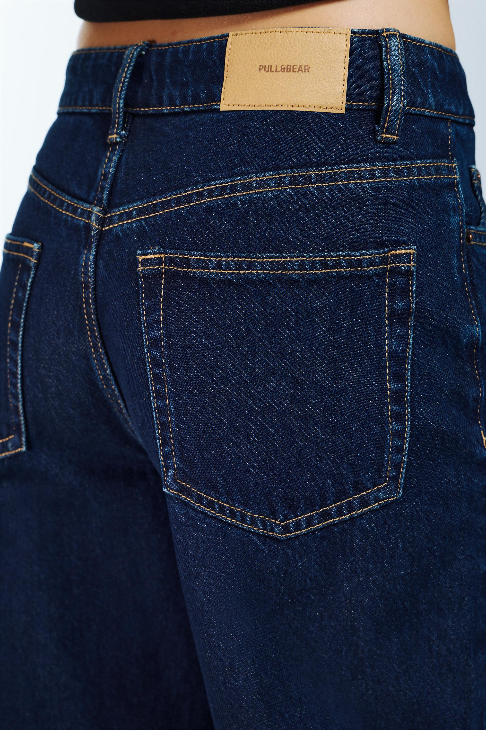 Wide leg yüksek bel jean - Görsel 206