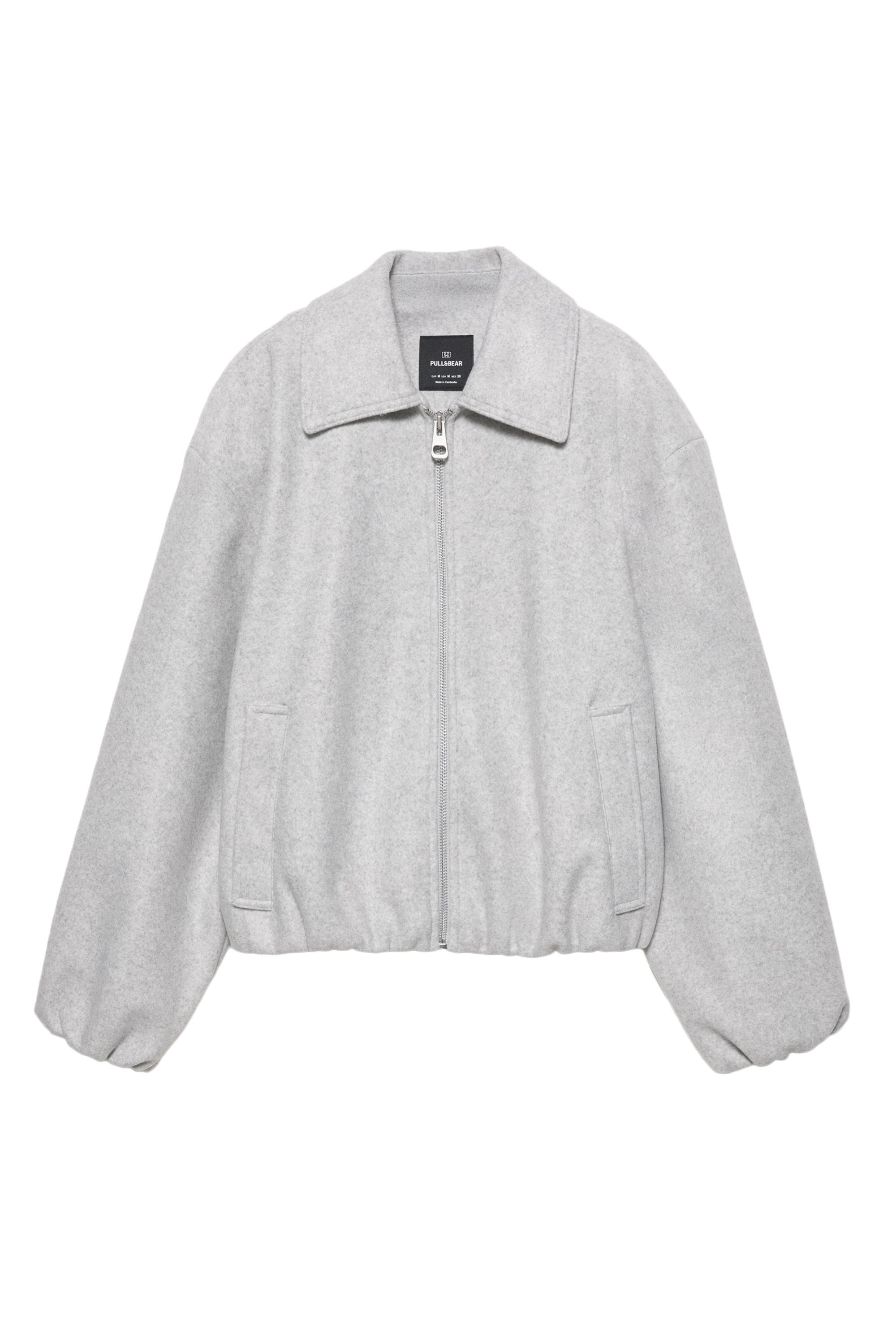 Yumuşak kumaş balon ceket - Görsel 36