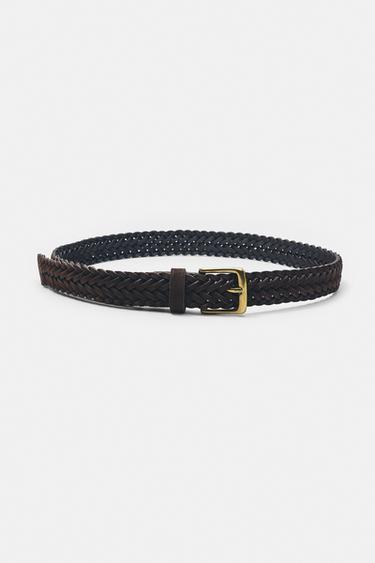 Brown braided belt — Brown 3