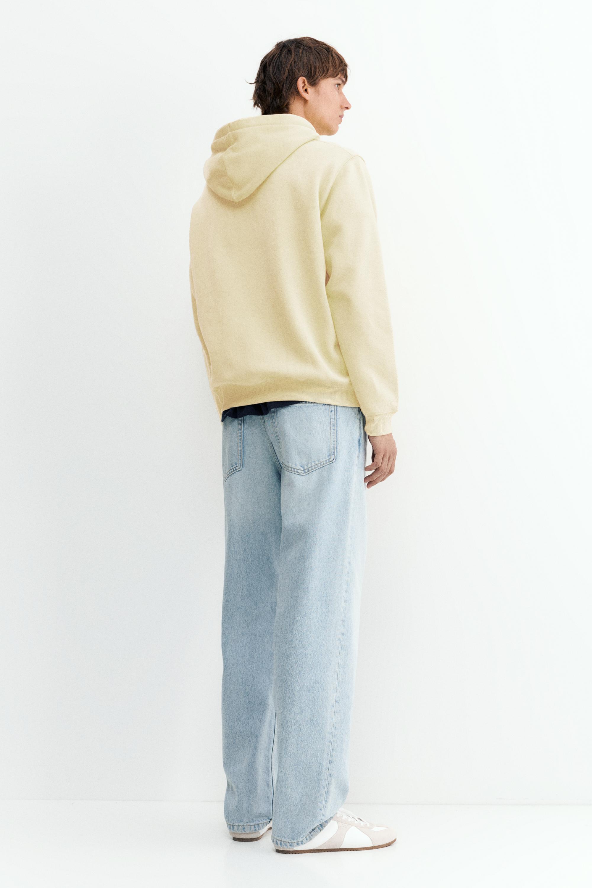 Basic hoodie — Yellow