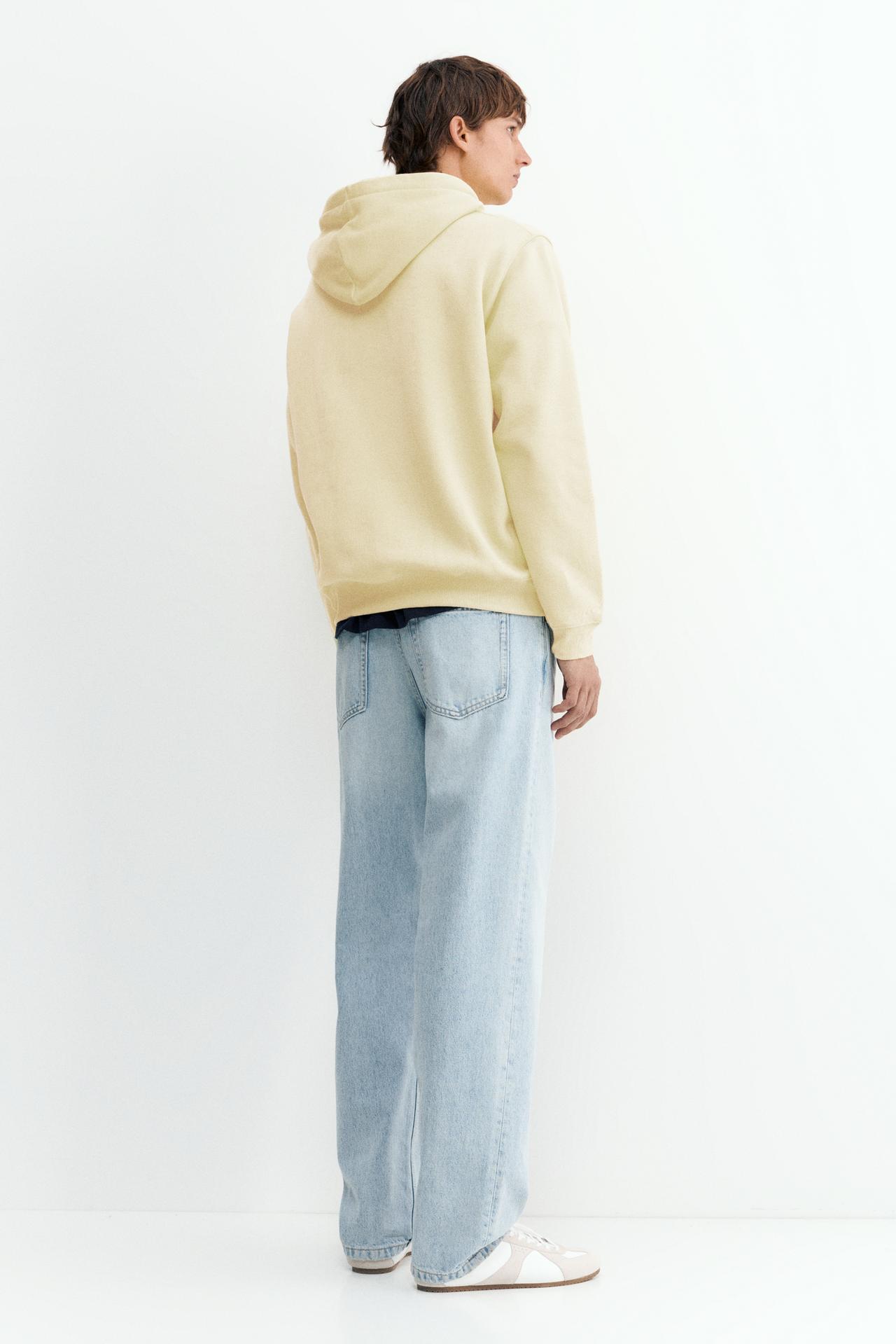 Basic hoodie — Yellow