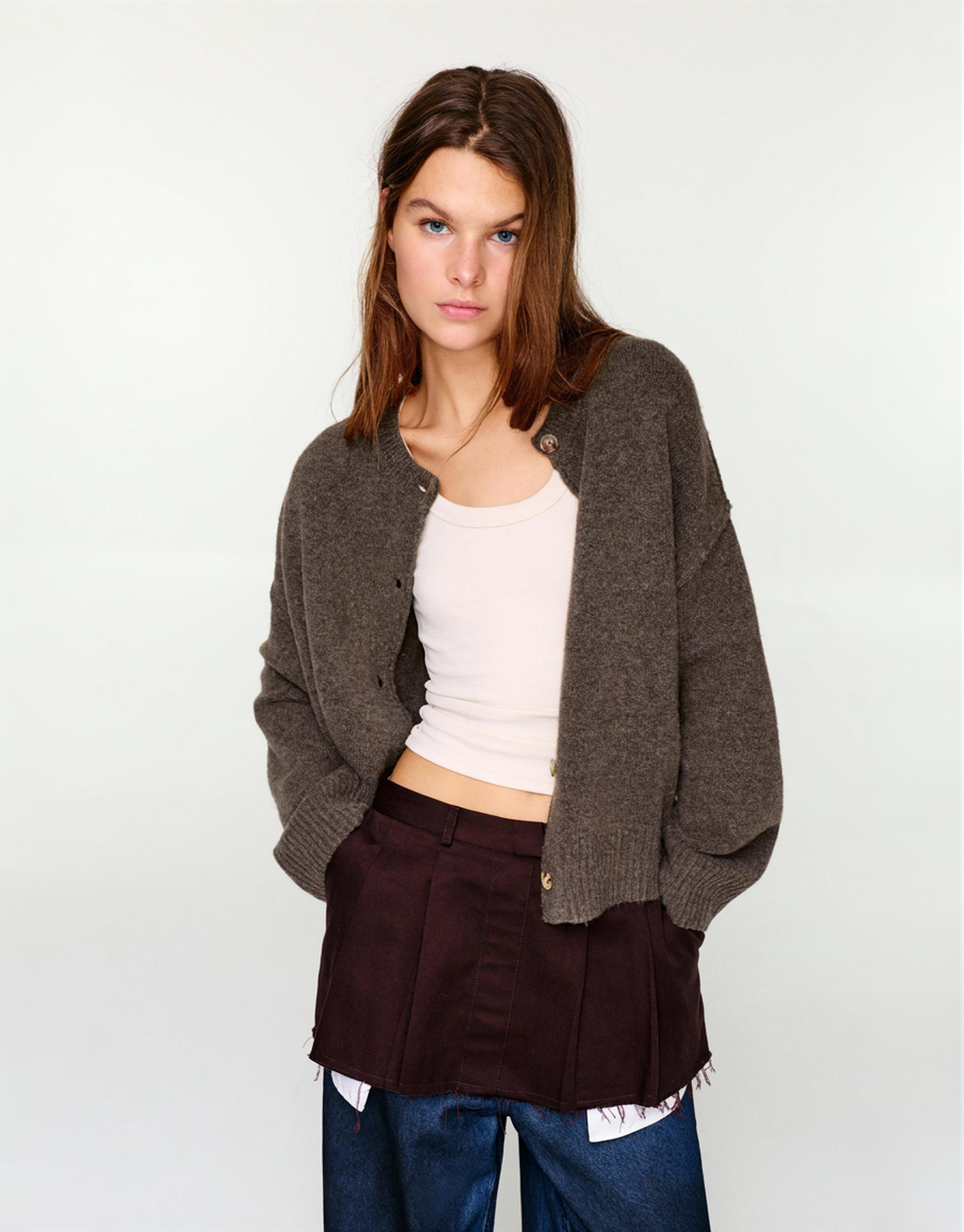 Yumuşak örgü hırka - Görsel 92