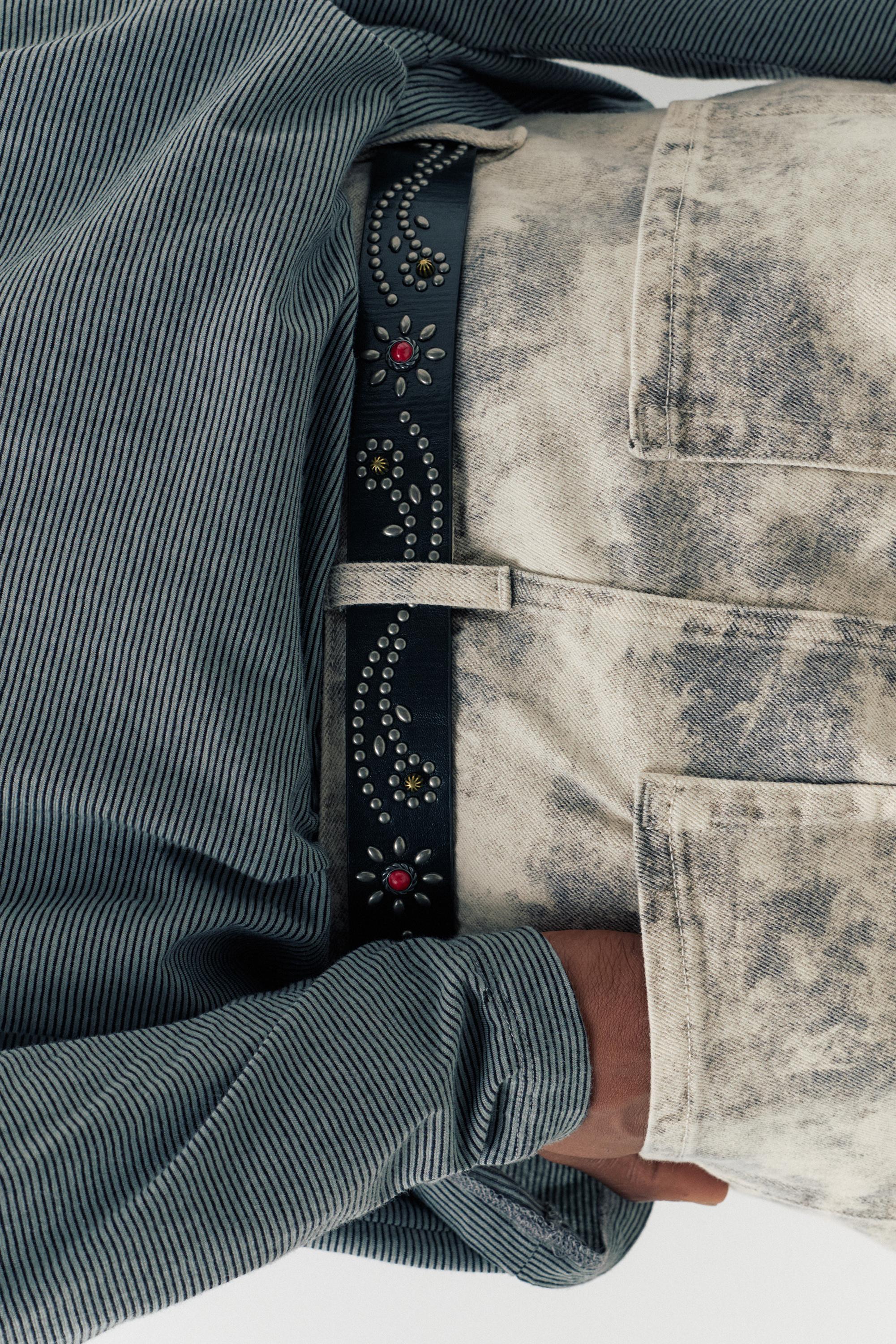 Kovboy taşlı kemer - Görsel 9