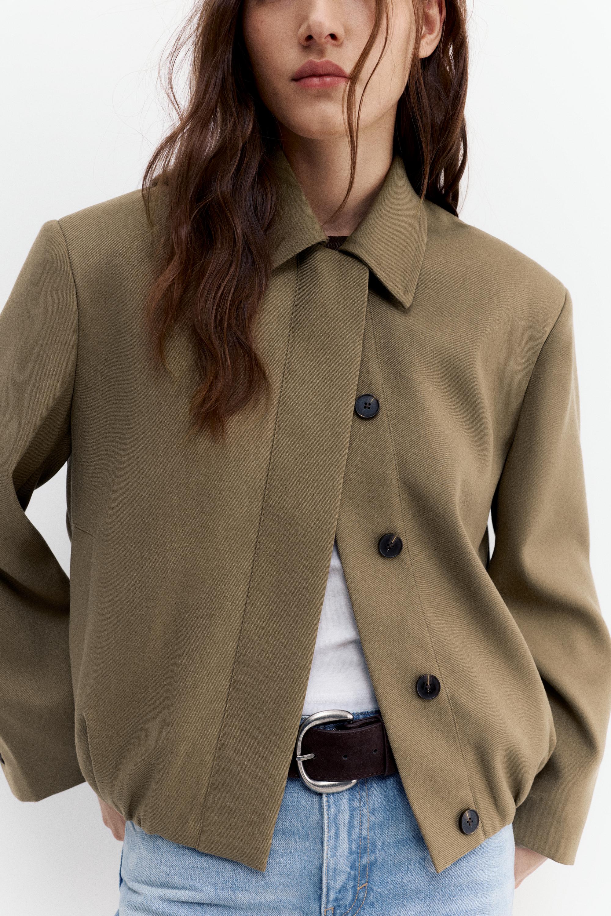 Balon kesim tailored fit ceket - Görsel 9