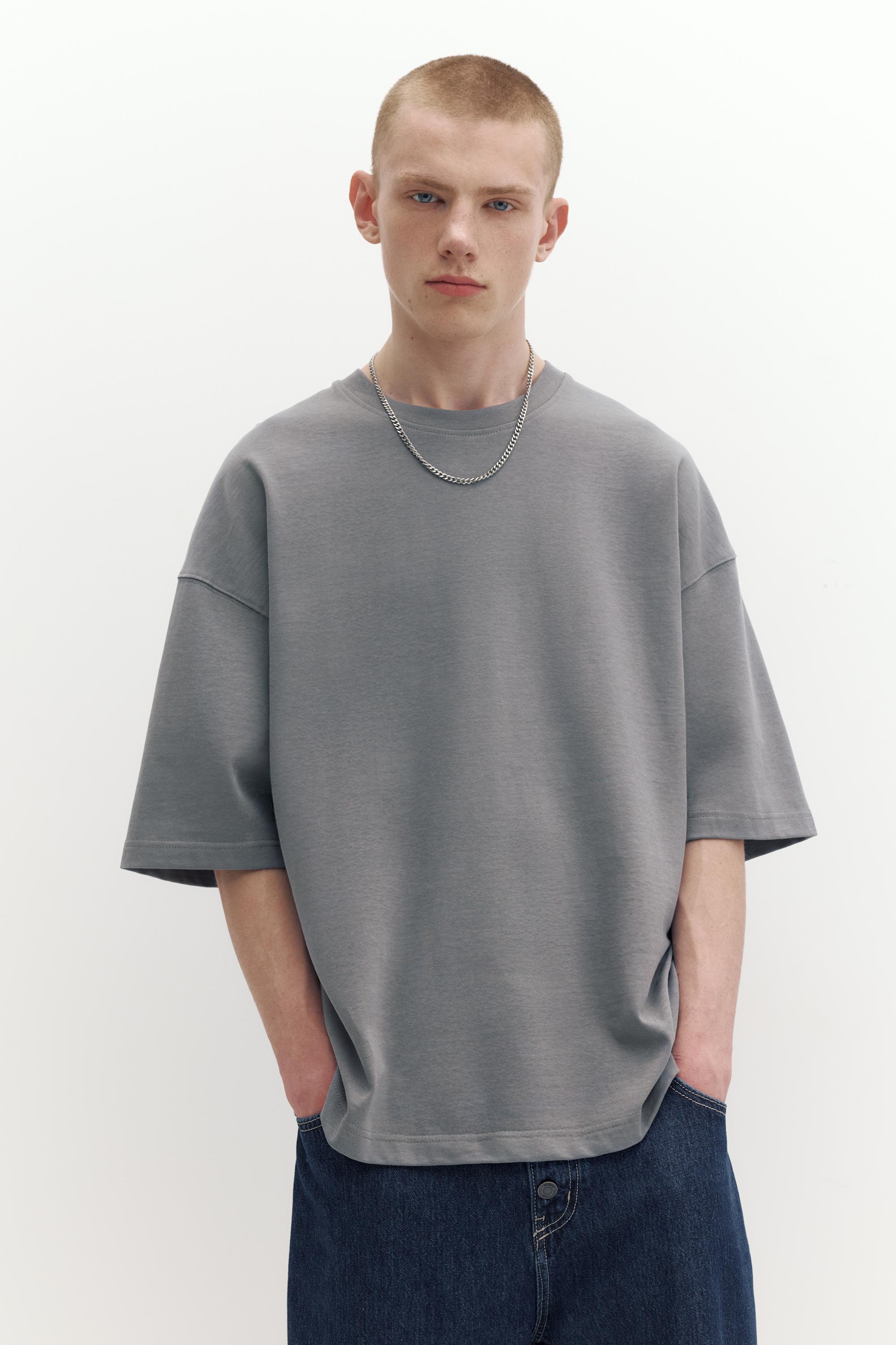 Loose fit T-shirt — Grey