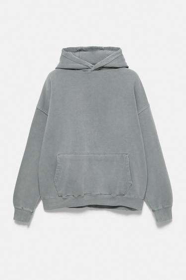Washed STWD hood — Grey 6