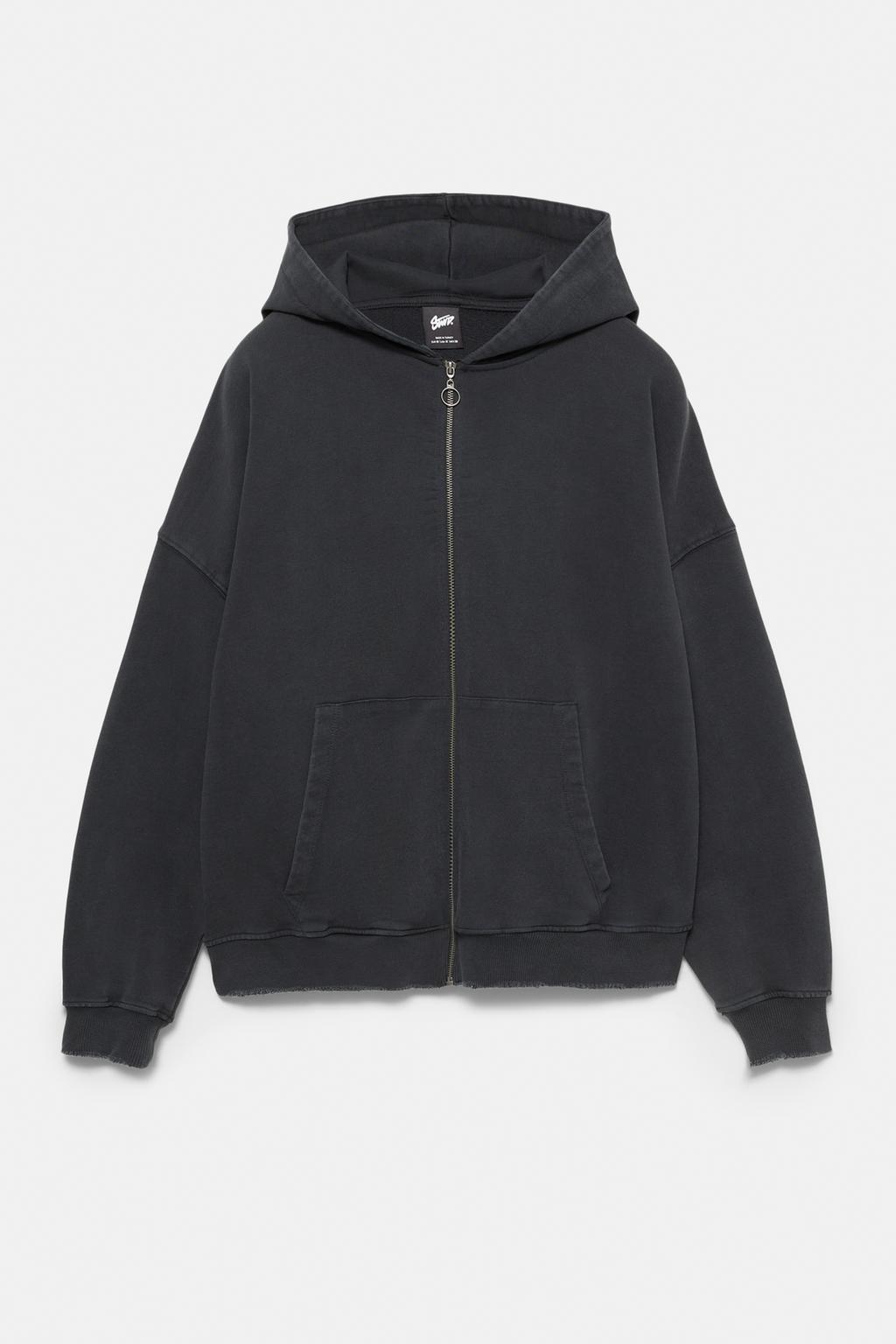STWD zip-up hoodie pull&bear