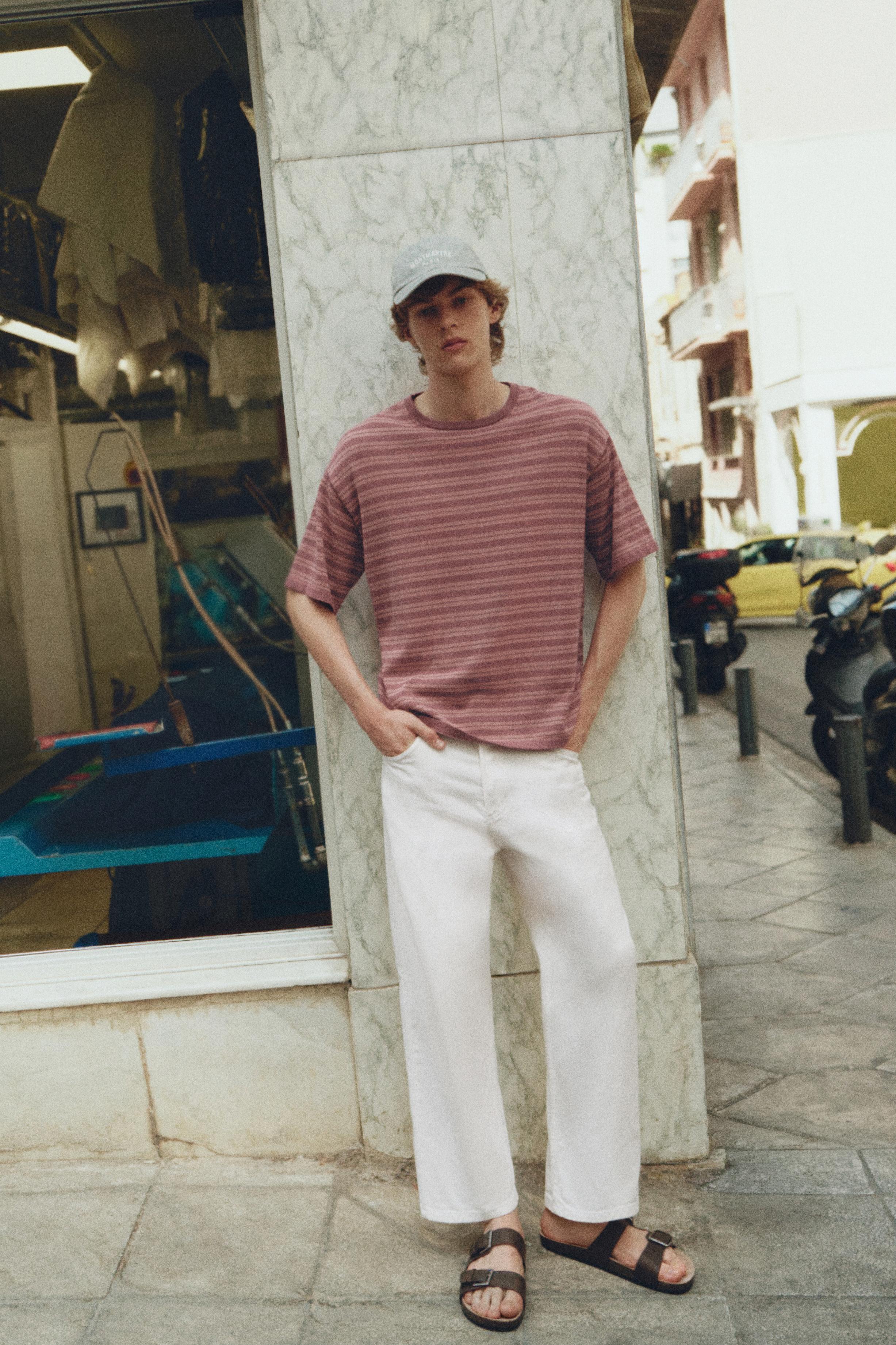 Tapered jeans — White