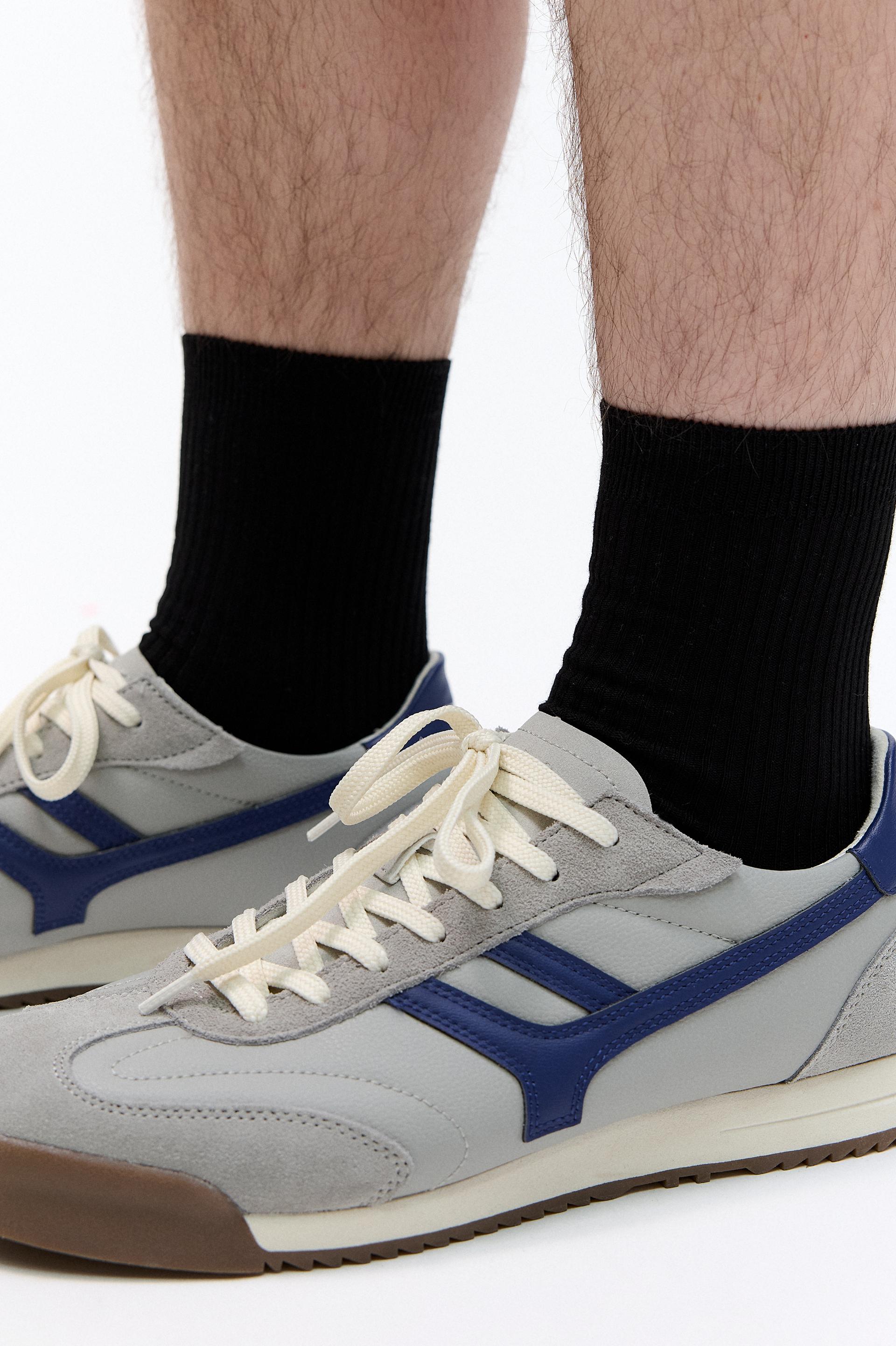 Skate Look Chaussettes Hautes Homme Chaussettes Montantes Style