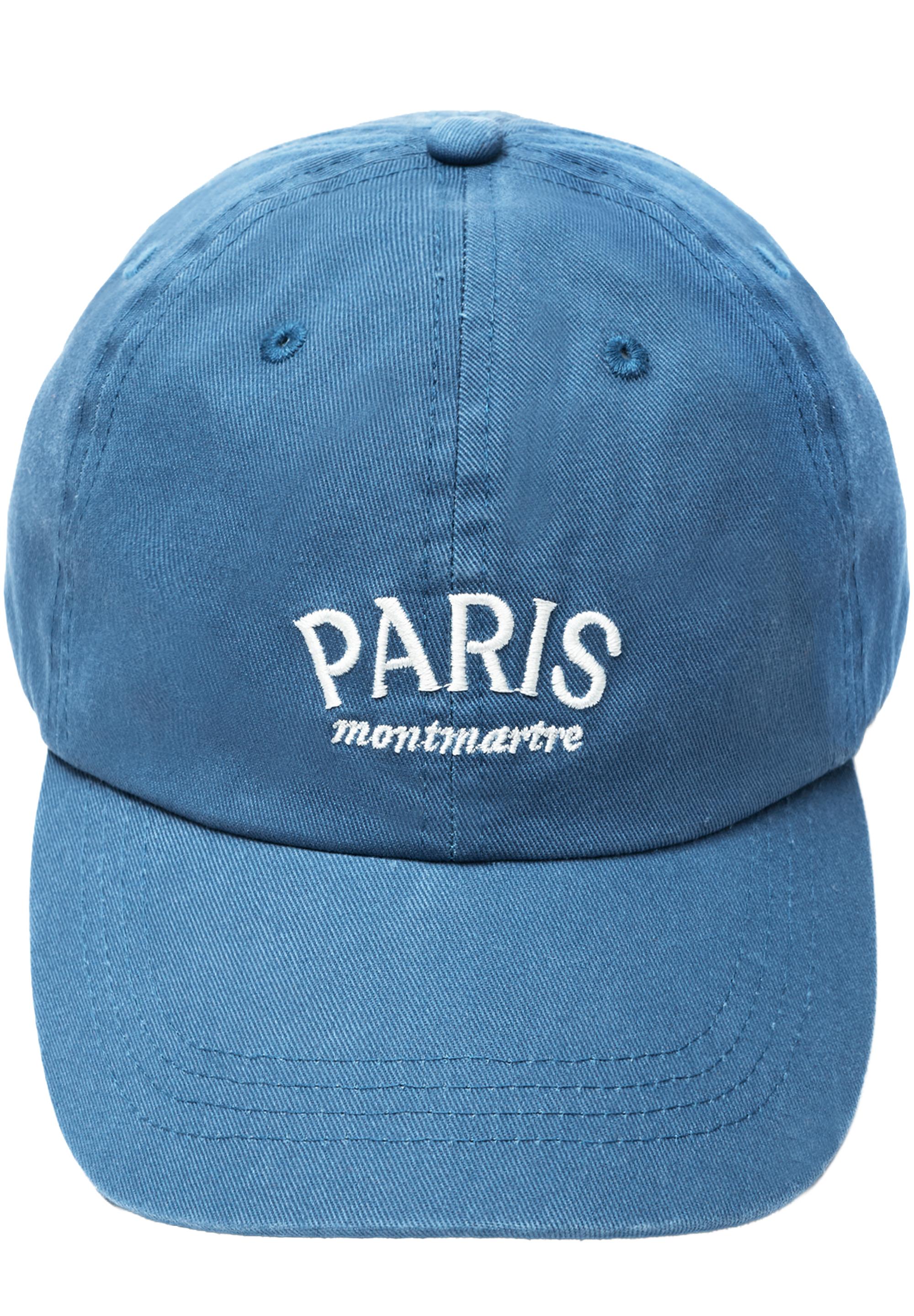 Embroidered Paris cap — Blue