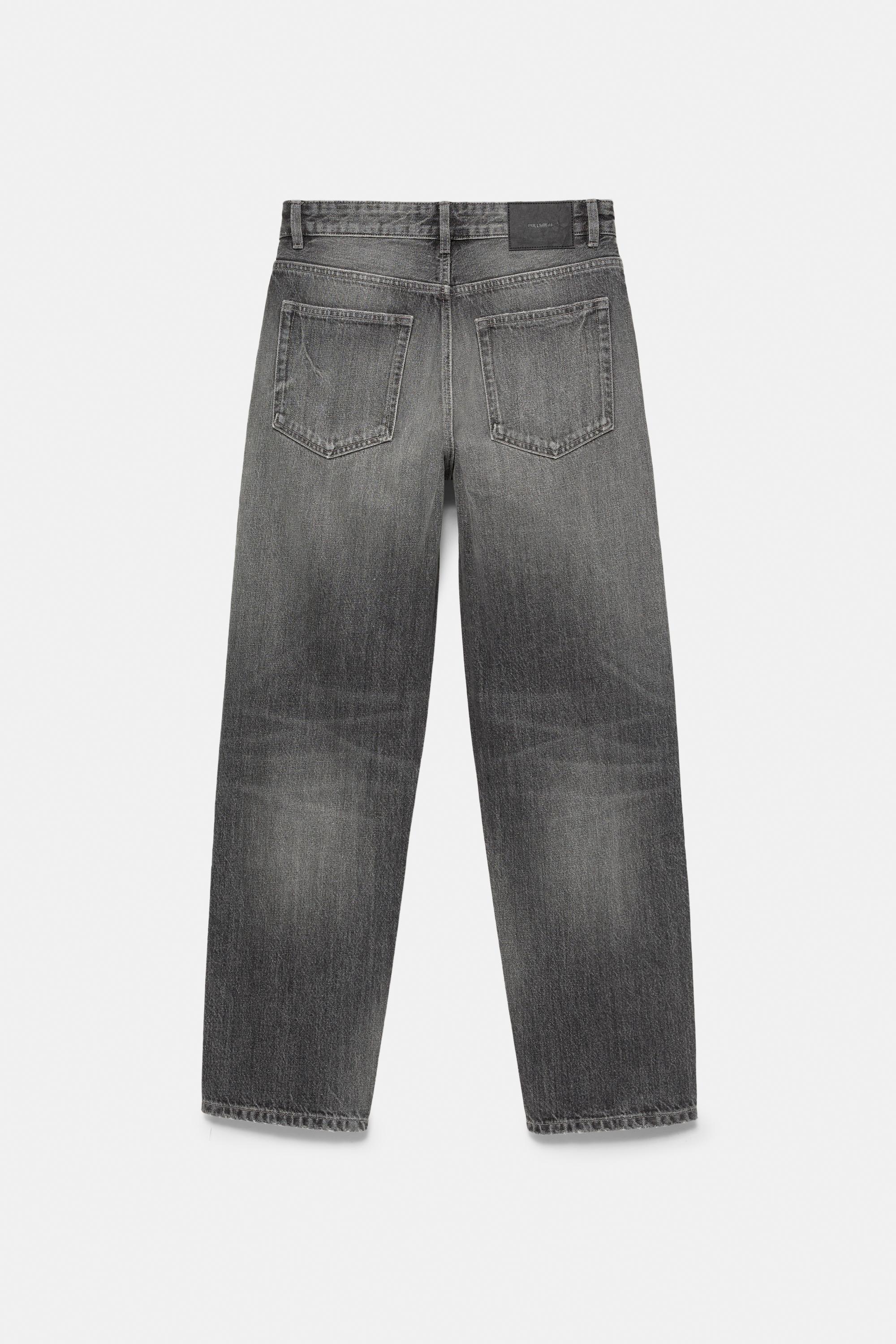 Pull&Bear Straight jean görsel 2