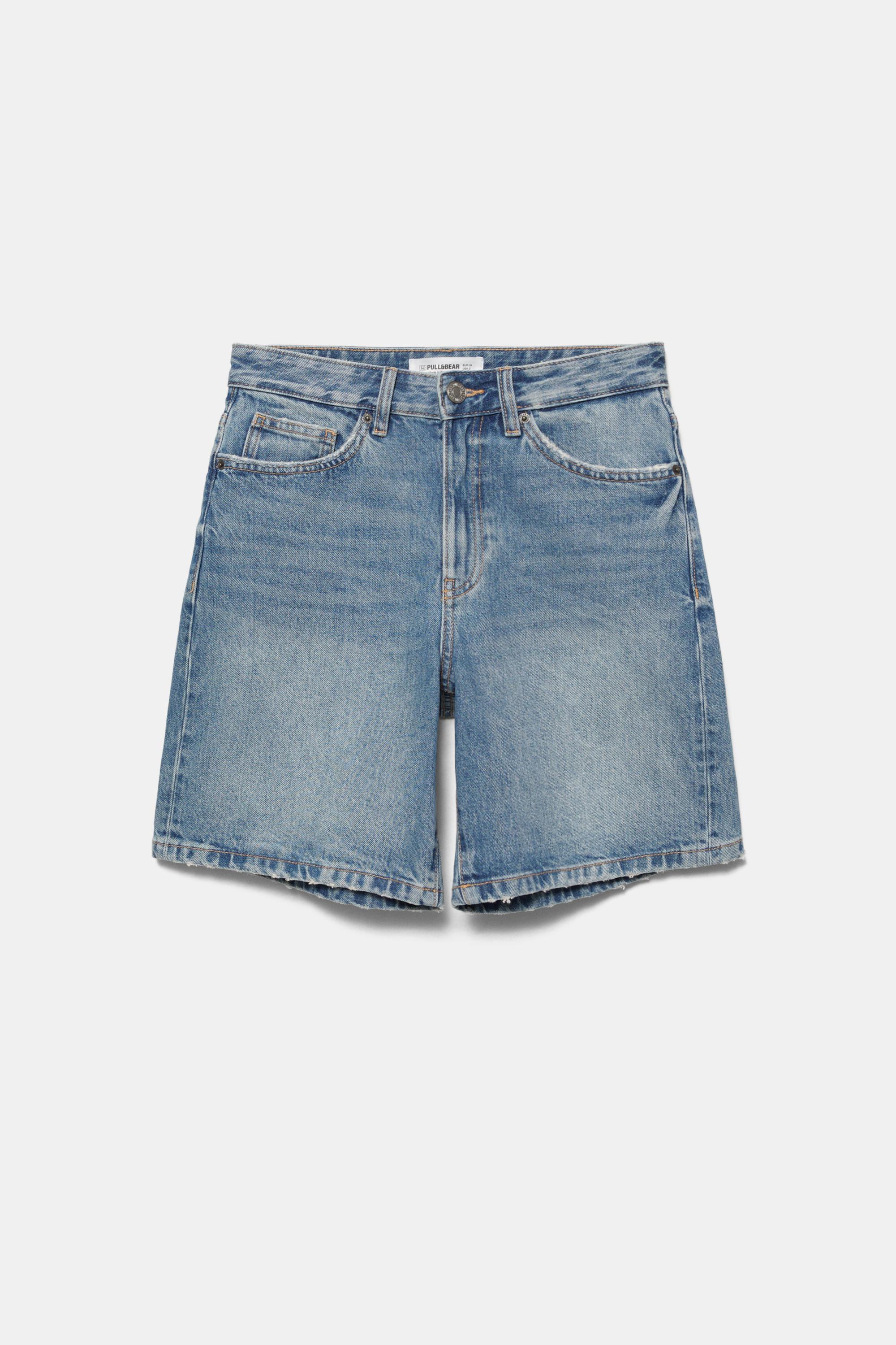 Denim bermuda - Görsel 24