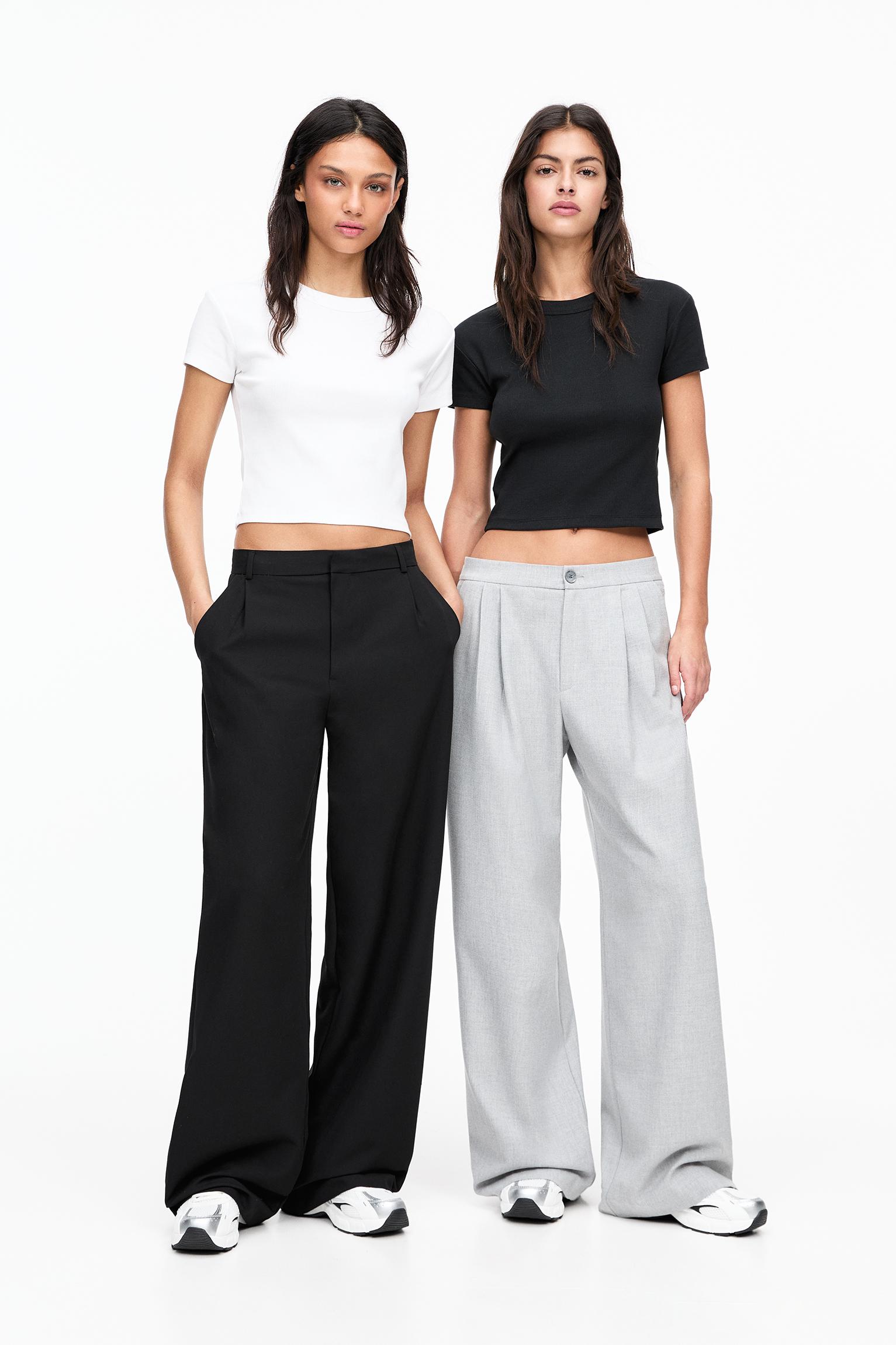 Doppelpack Gerippte Shirts