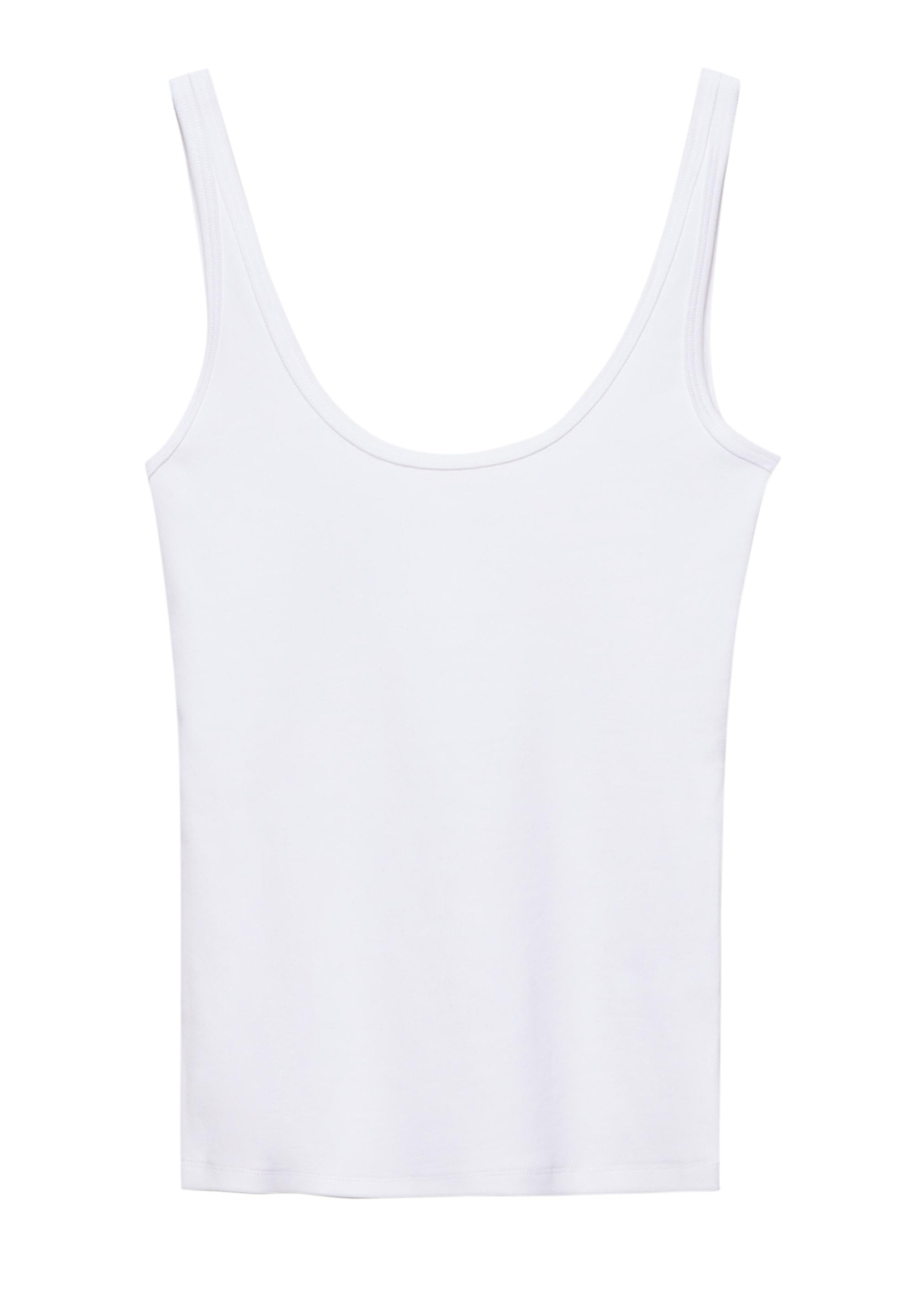 Modal tank top — White