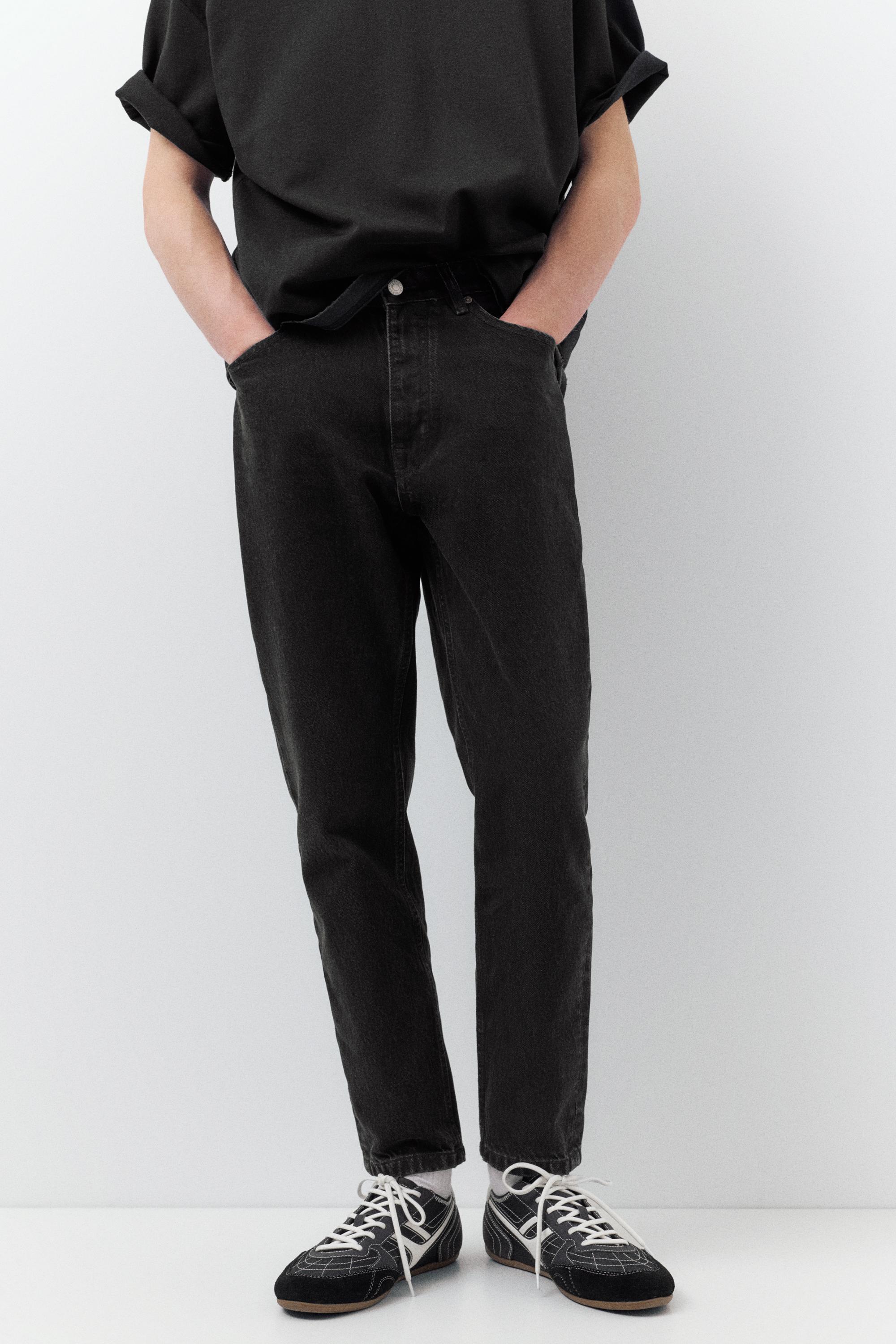 Standard jeans — Faded black