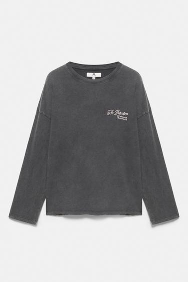 Oversize graphic T-shirt — Black 2