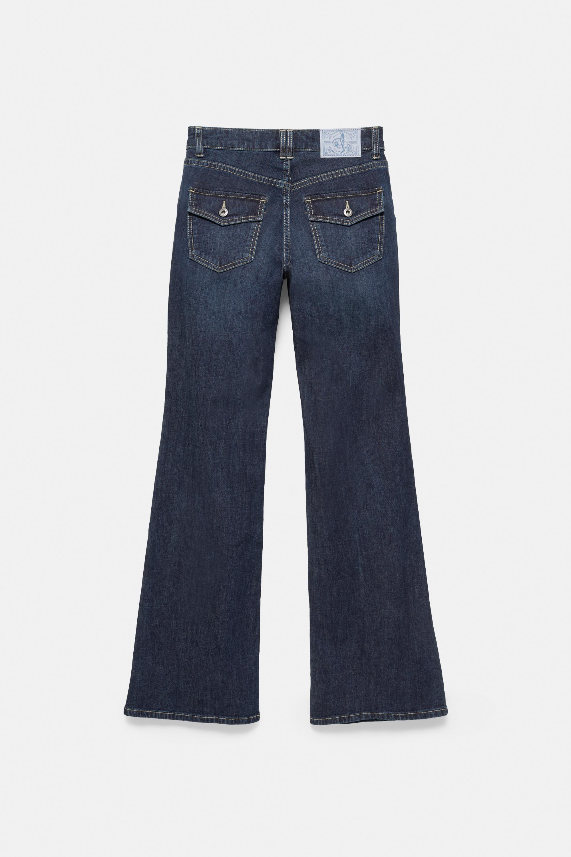 Boot-cut jeans — Dark navy