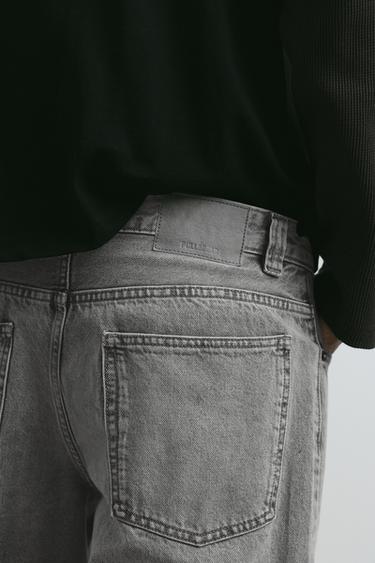 Relaxed cargo jeans — Pale grey 6