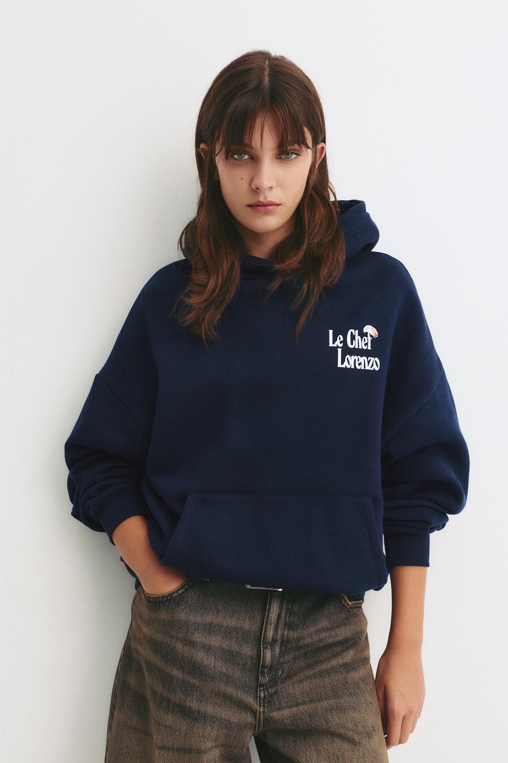 Sudadera capucha perro chef PULL&BEAR