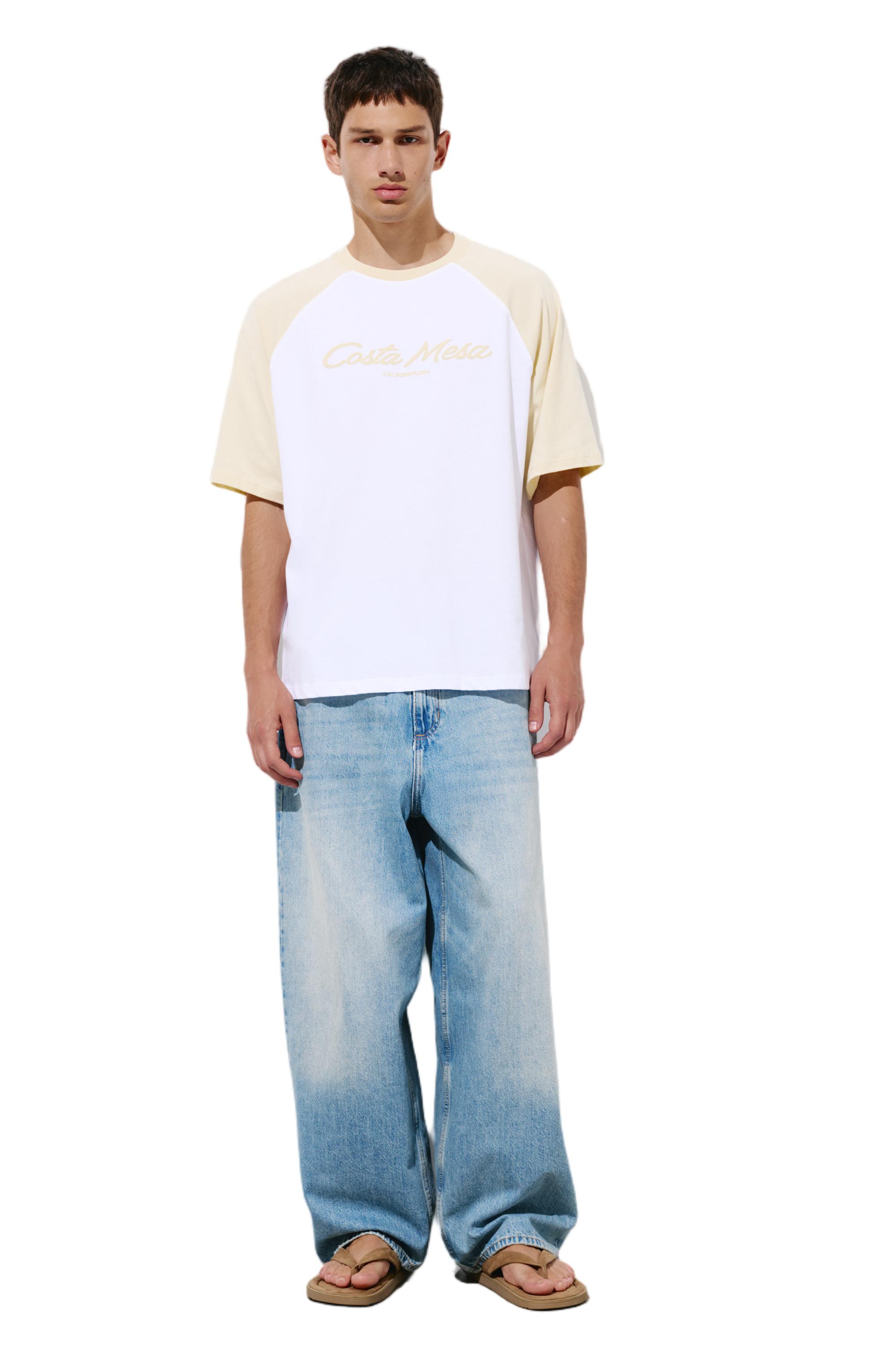 Costa Mesa T-shirt — Yellow